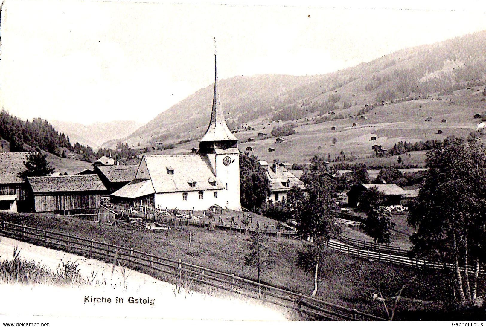 Kirche In Gsteig - Gsteig Bei Gstaad