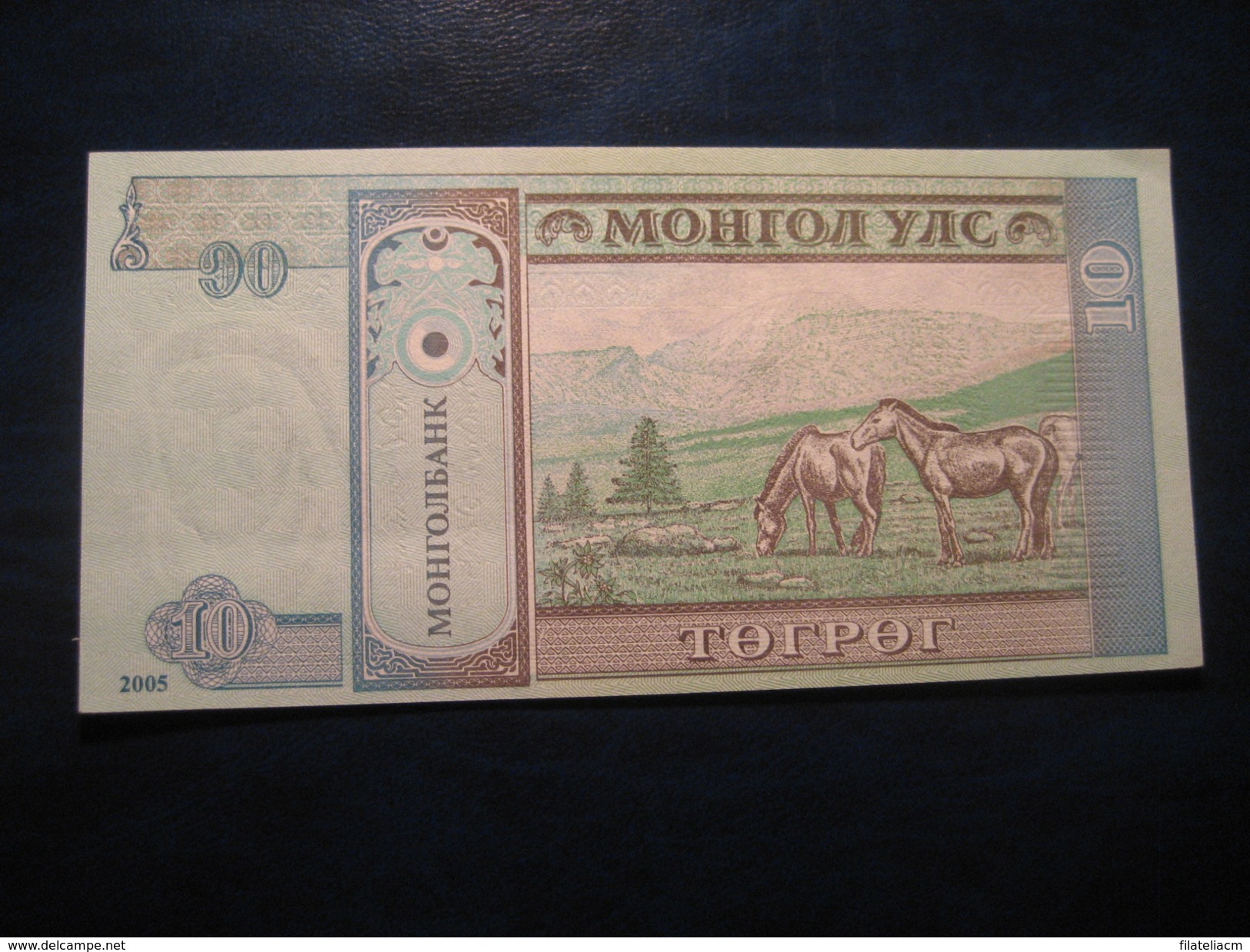 10 T 2005 MONGOLIA Unused UNC Banknote Mongolie Billet Billete - Mongolia