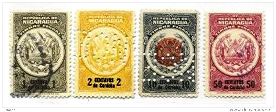 ICARAGUA, Revenues, */o M/U, F/VF - Nicaragua