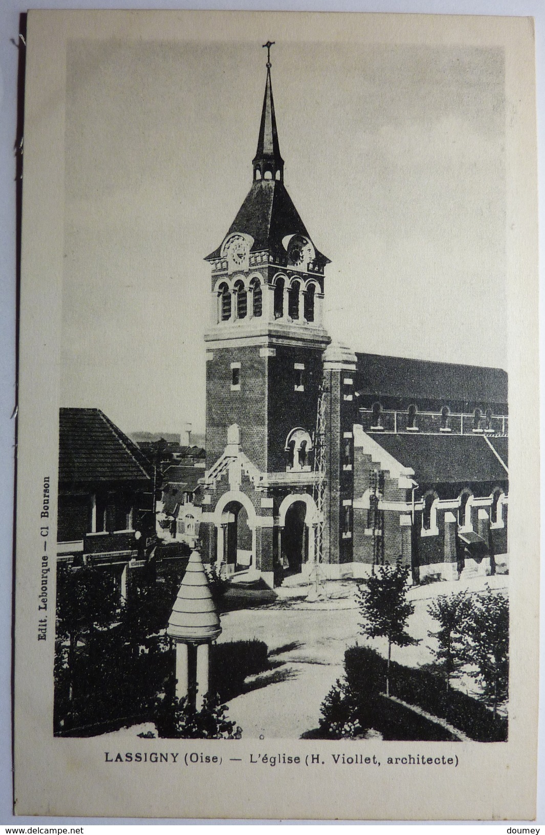 3 CARTES - L'ÉGLISE - LASSIGNY (OISE) - Lassigny