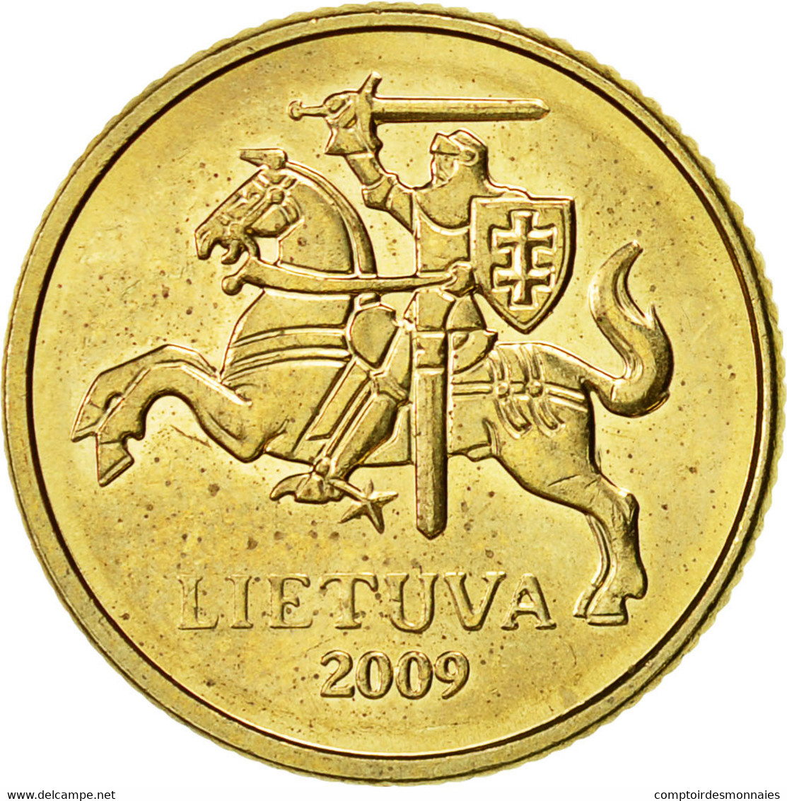 Monnaie, Lithuania, 10 Centu, 2009, TTB, Nickel-brass, KM:106 - Litauen