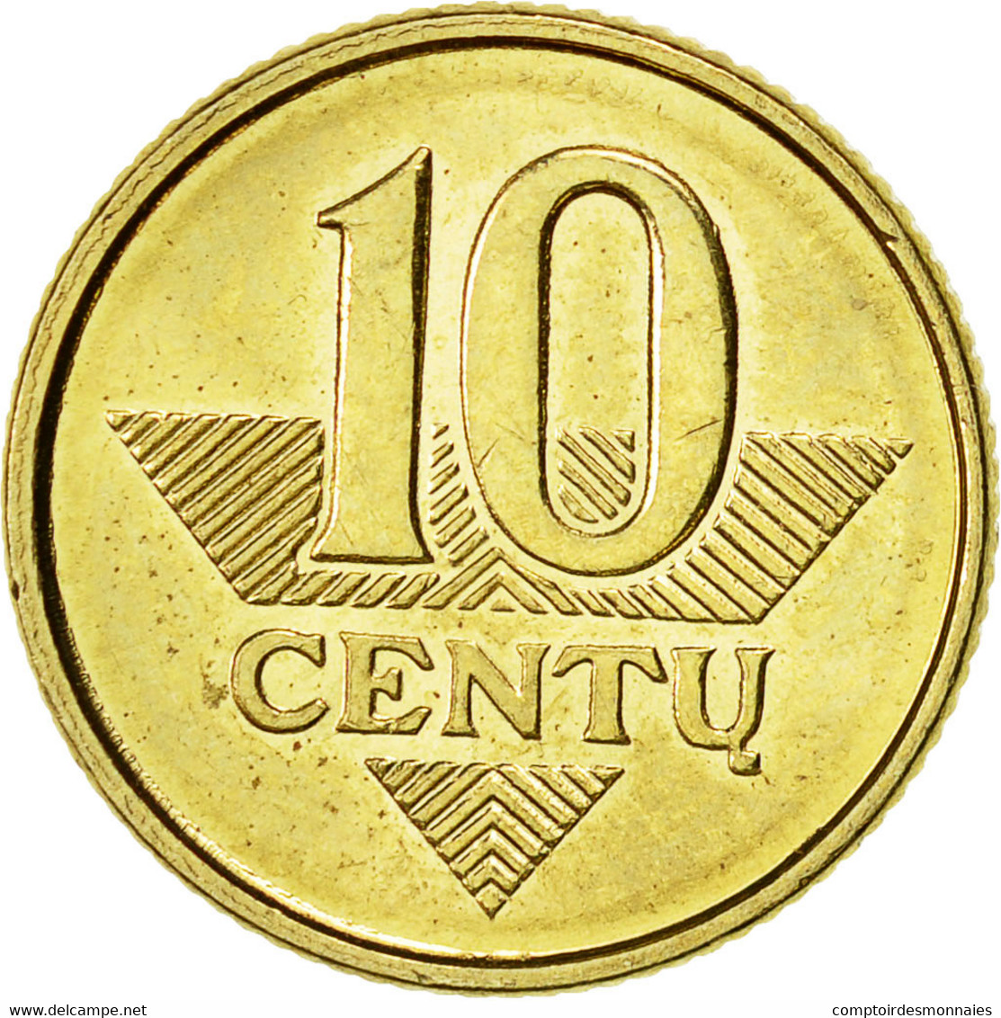 Monnaie, Lithuania, 10 Centu, 2009, TTB, Nickel-brass, KM:106 - Litouwen