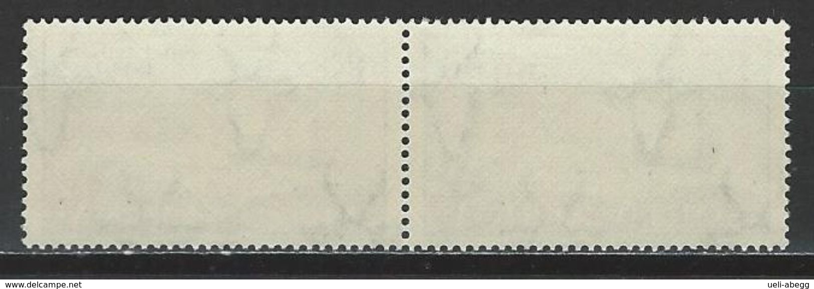 South Africa SG 127b, Mi 209-10 * MH "pennant" Flaw - Unused Stamps