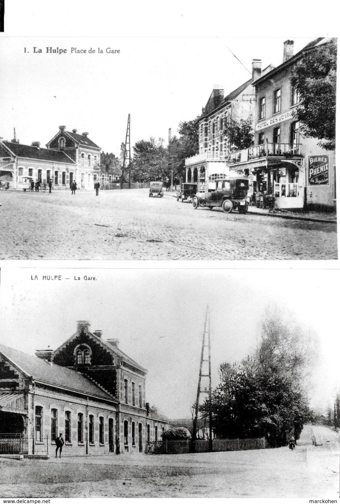 La Hulpe (1310) : 5 Reproductions Modernes De Cartes Anciennes De La Hulpe - Photos Véritables. - La Hulpe