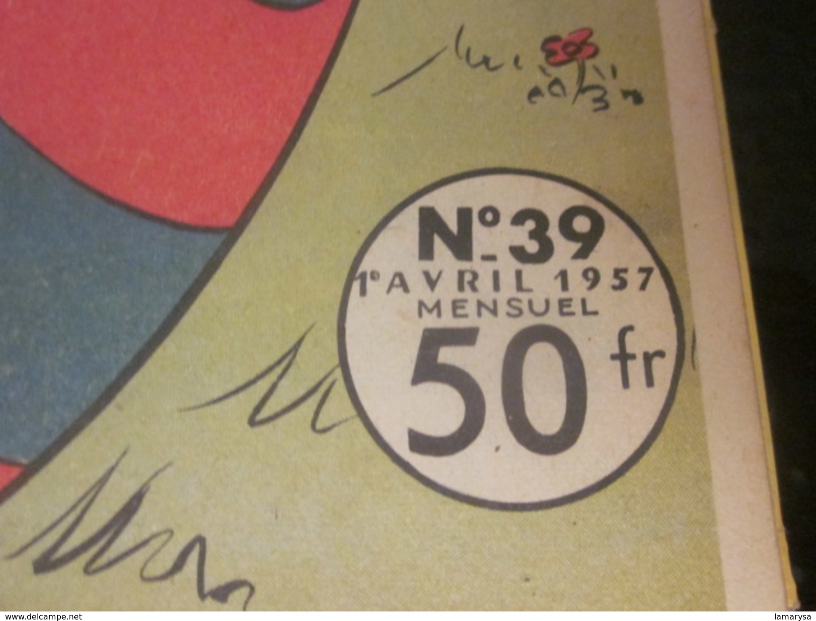 Vintage BD (en français) Séries Disney MICKEY EDITIONS COLBERT 5 RELIURES LES BELLES HISTOIRES DE WALT-DISNEY N°36 à 40