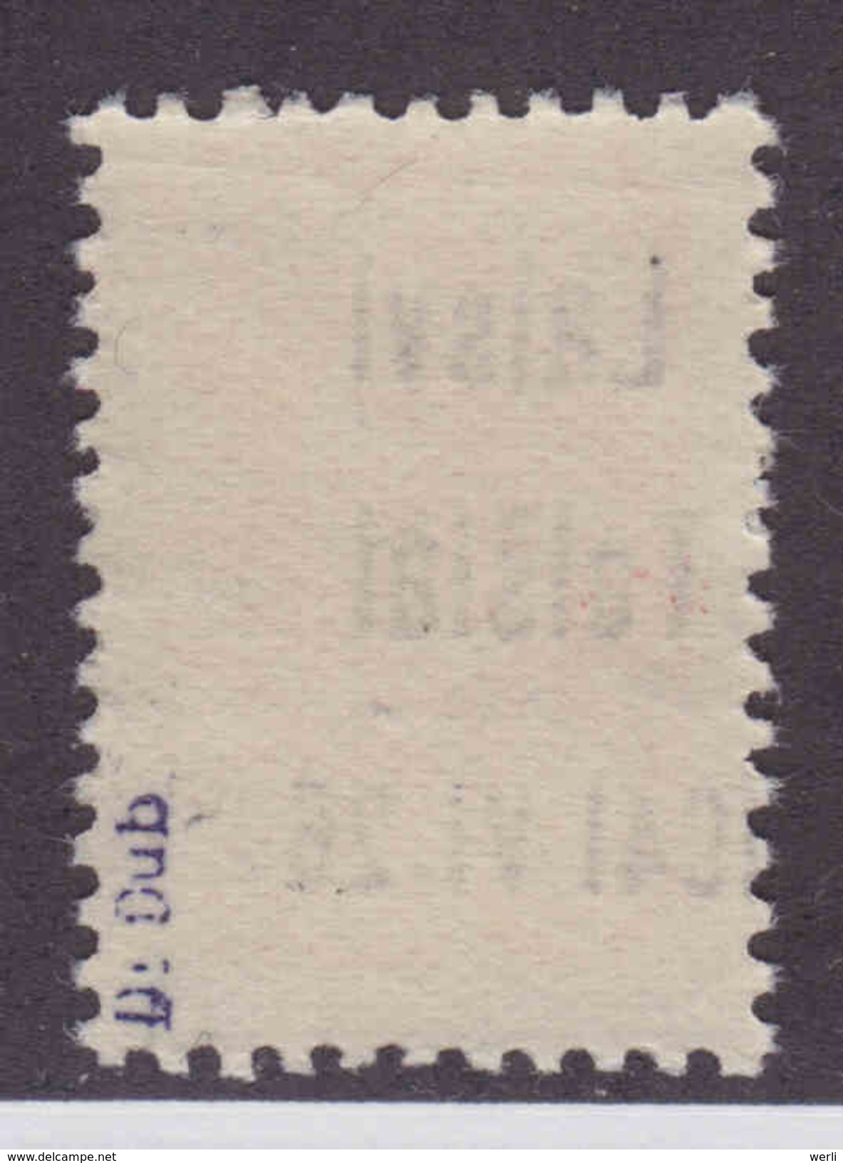 Dt.Bes.2.WK Litauen Telsiai MiNr. 7III ** - Besetzungen 1938-45