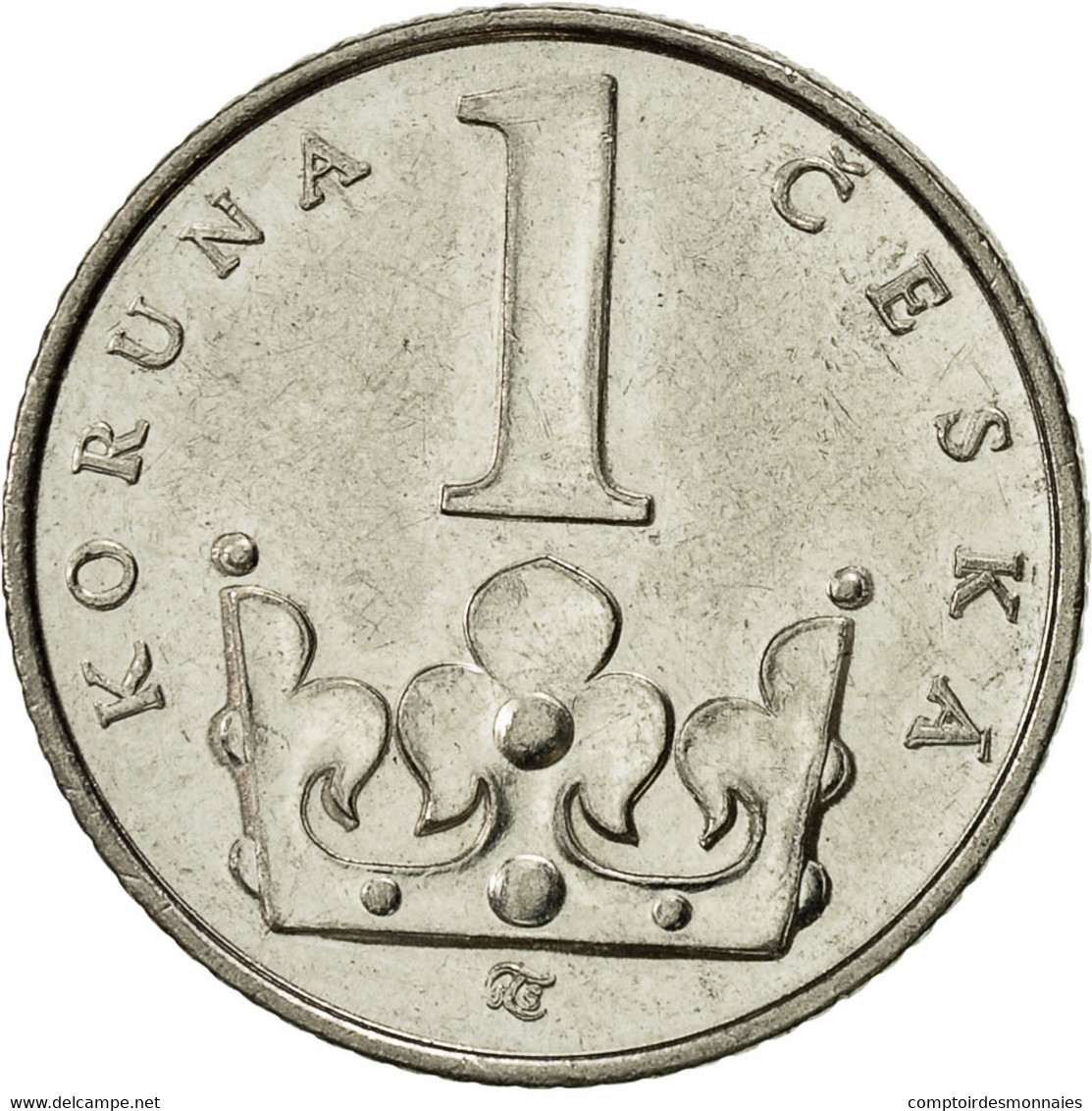 Monnaie, République Tchèque, Koruna, 1997, TTB, Nickel Plated Steel, KM:7 - Tchéquie