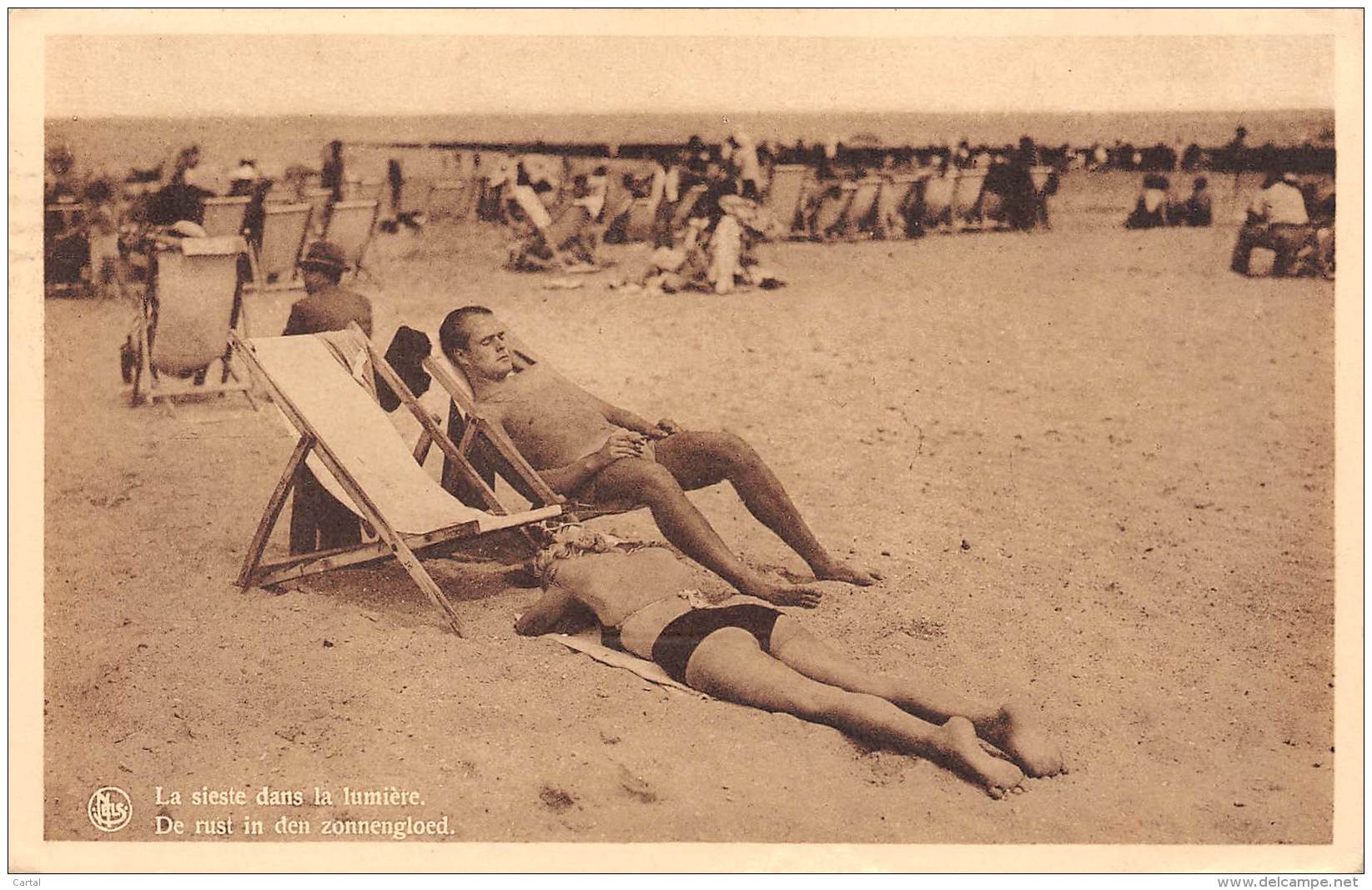 KNOCKE-ZOUTE - La Sieste Dans La Lumière - De Rust In Den Zonnengloed - Knokke