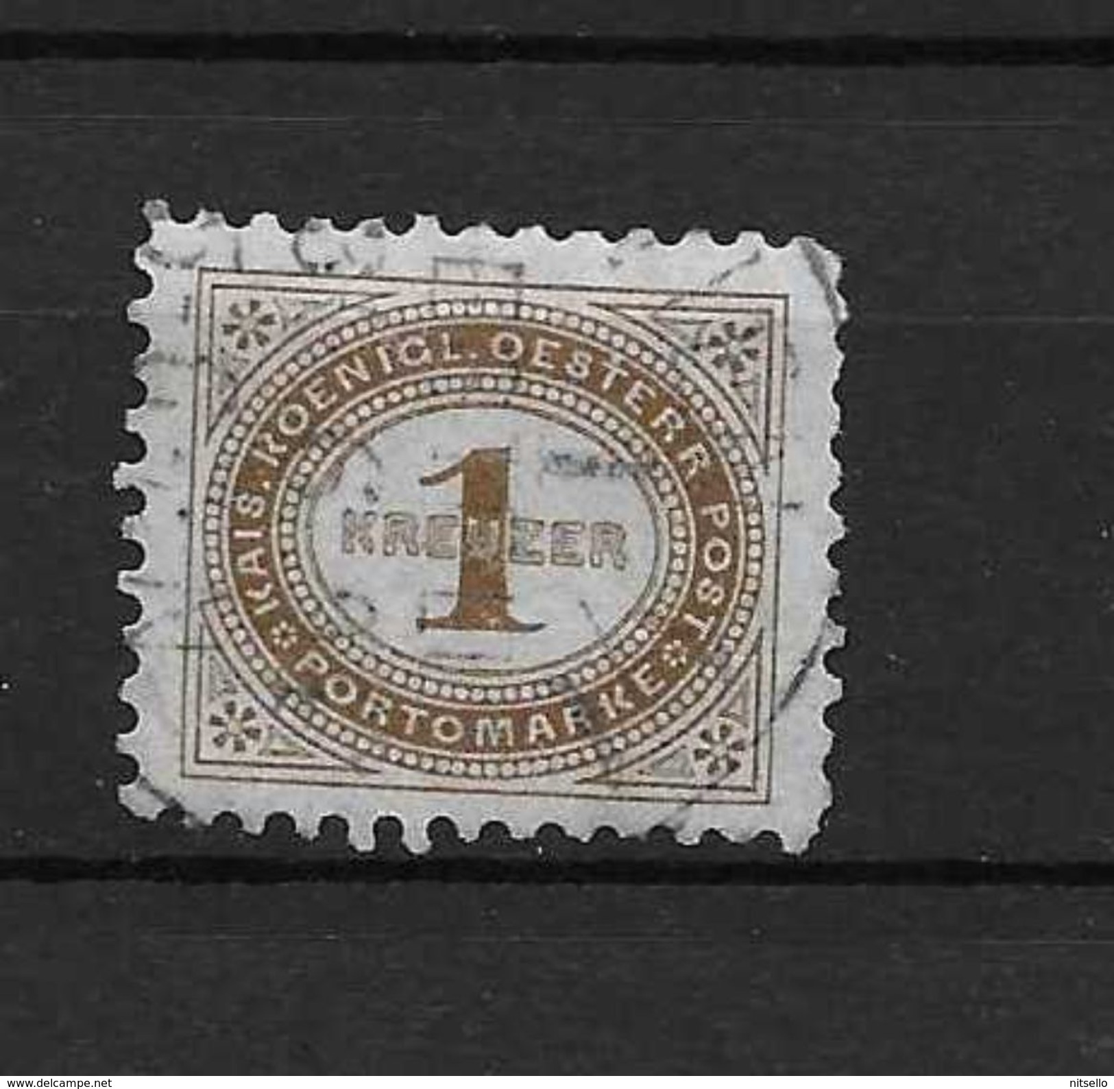 LOTE 1563  ///    AUSTRIA  TIMBRES-TAXE   YVERT Nº: 1 - Portomarken