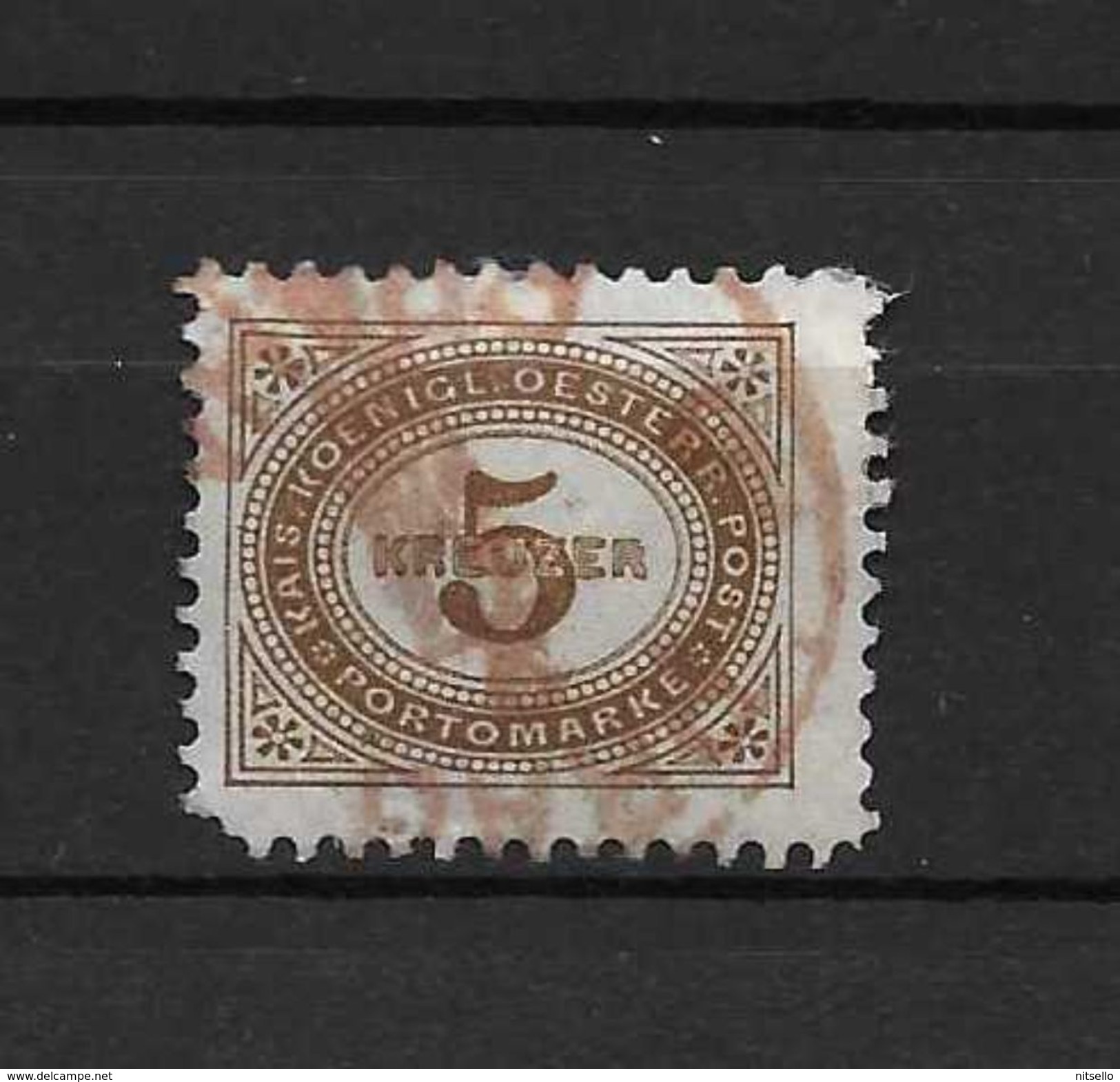 LOTE 1563  ///    AUSTRIA  TIMBRES-TAXE   YVERT Nº: 4 - Portomarken