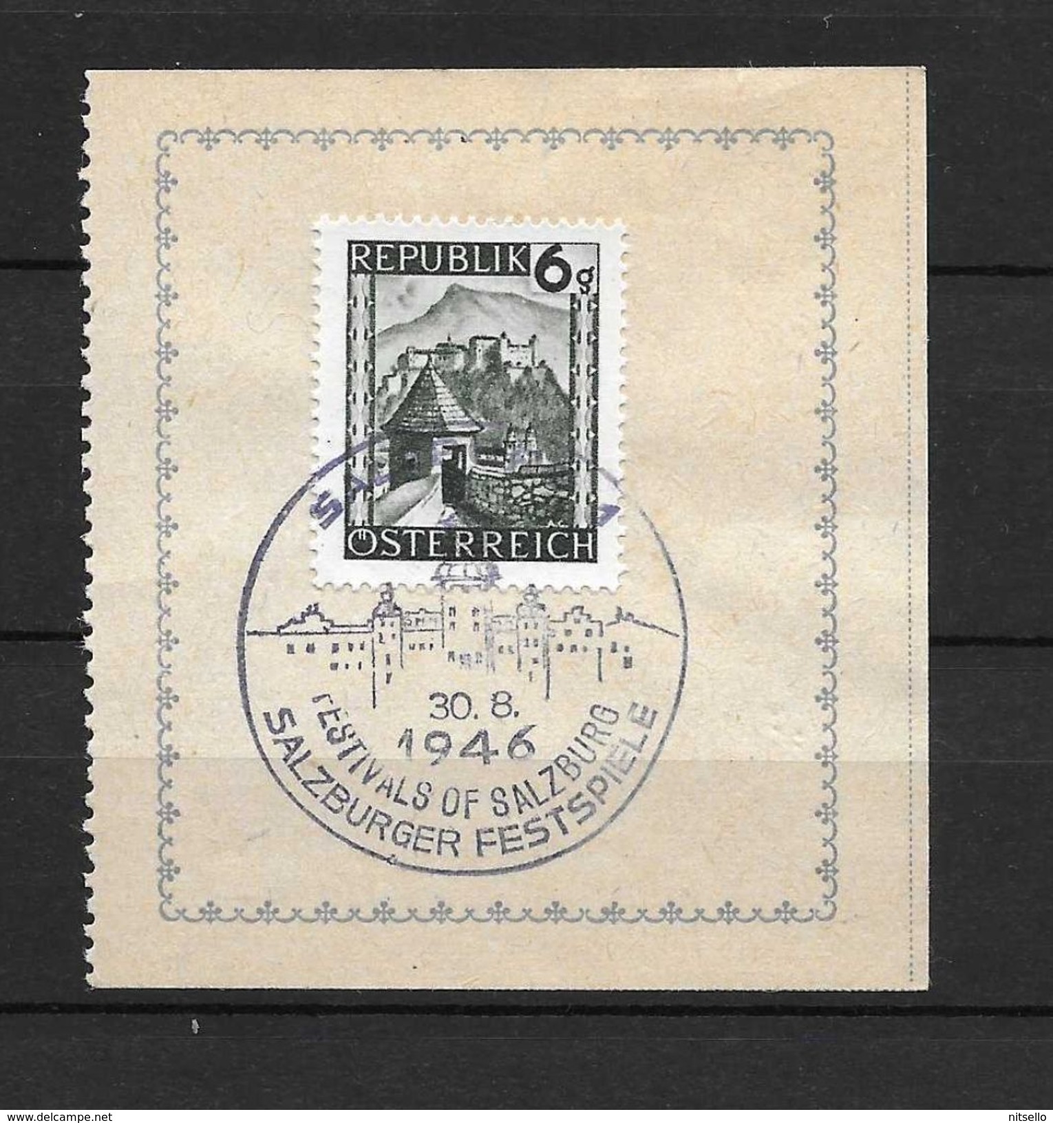 LOTE 1564  ///    AUSTRIA 1946  MATASELLO ESPECIAL - Máquinas Franqueo (EMA)