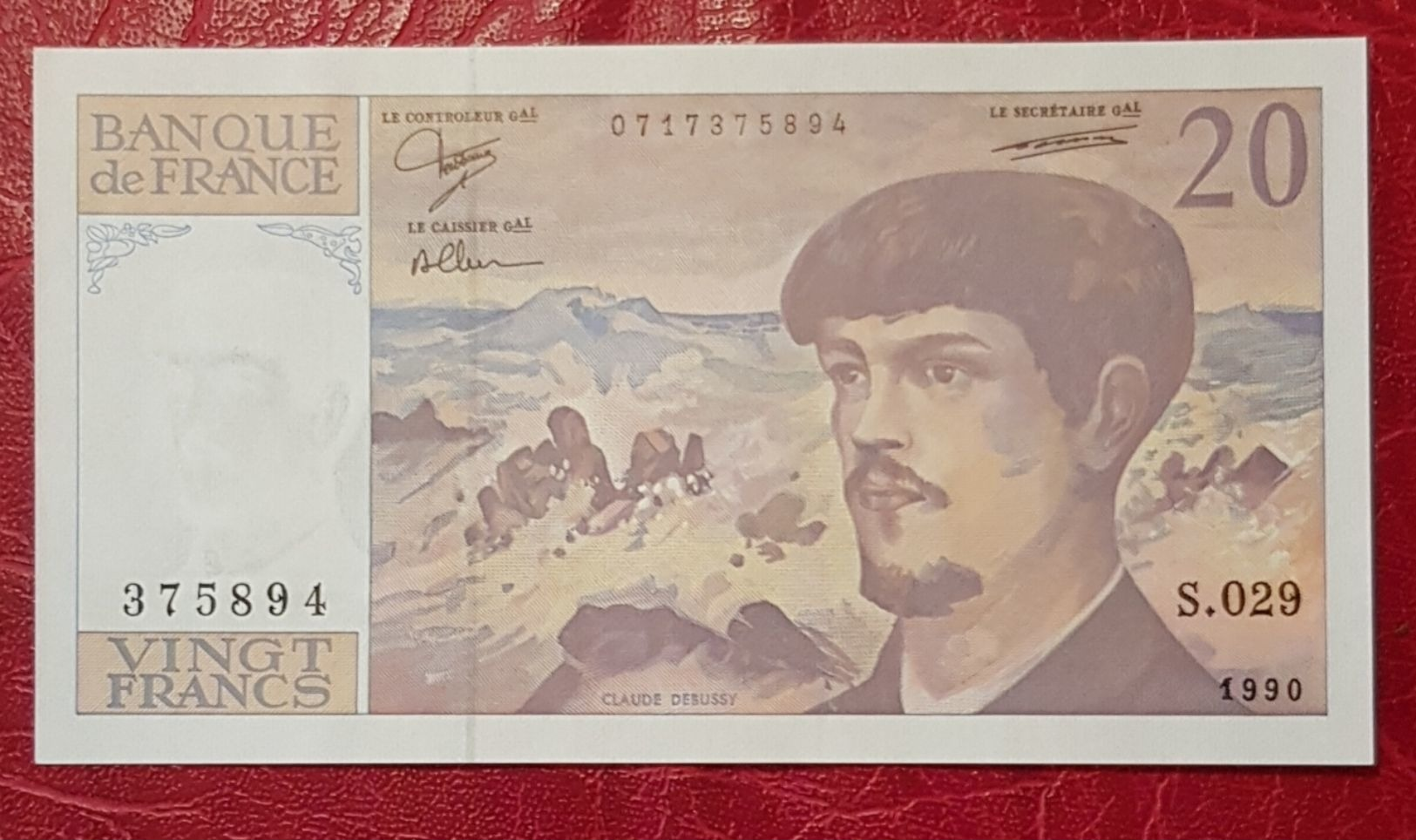 20 Francs Debussy Neuf 1990... S.029 - 20 F 1980-1997 ''Debussy''