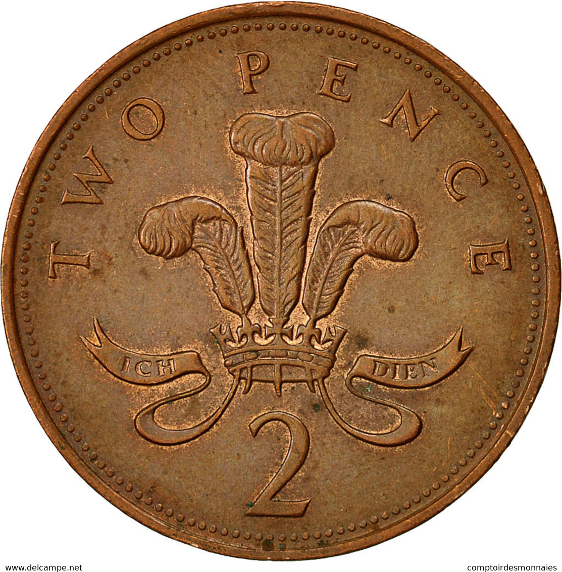 Monnaie, Grande-Bretagne, Elizabeth II, 2 Pence, 1994, TTB, Copper Plated Steel - 2 Pence & 2 New Pence