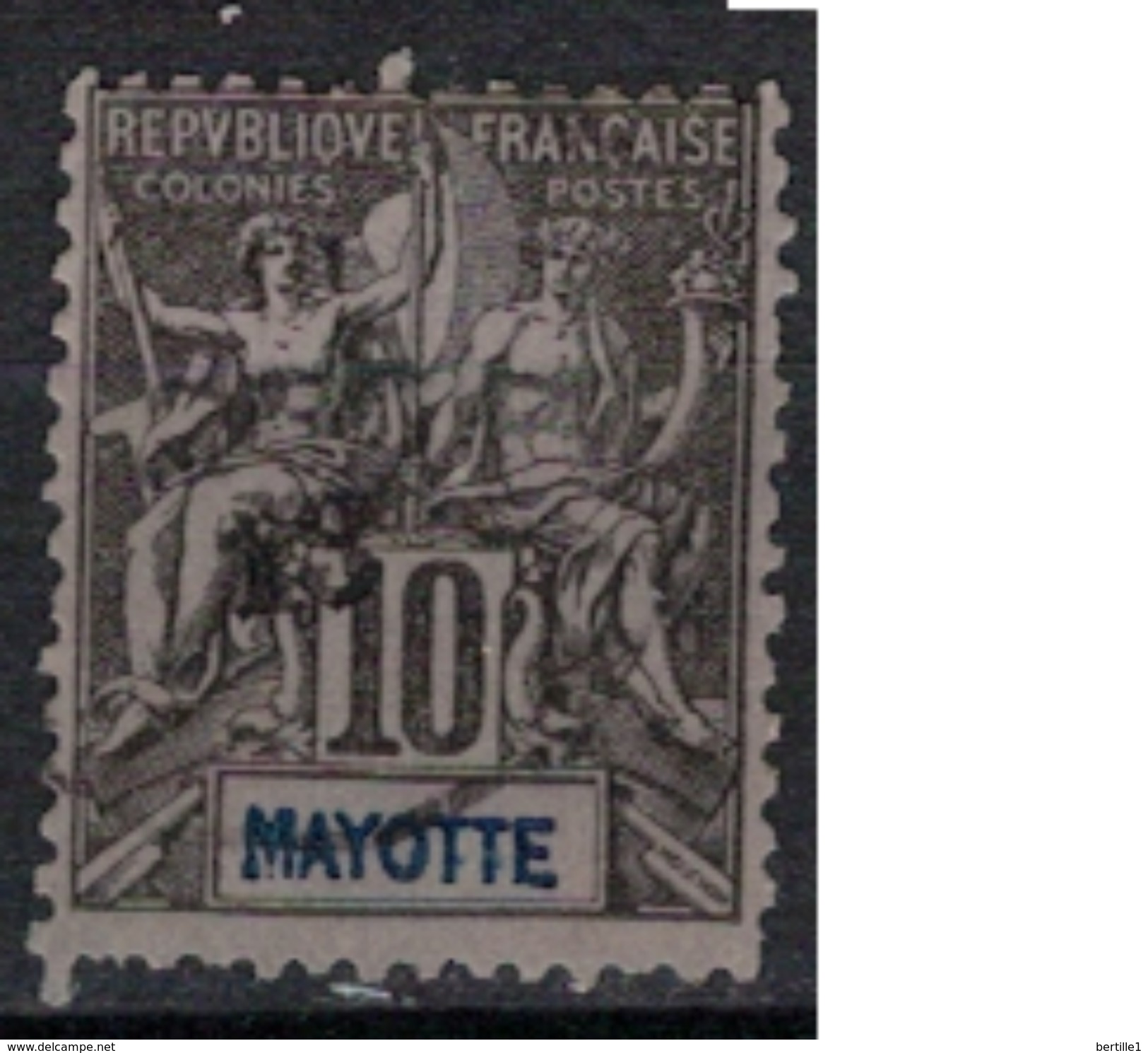 MAYOTTE      N°  YVERT      5   OBLITERE       ( O   2/08 ) - Used Stamps