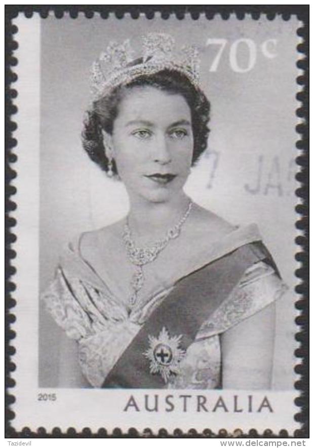 AUSTRALIA - USED 2015 70c Long May She Reign - Queen Elizabeth II - Portrait - Used Stamps