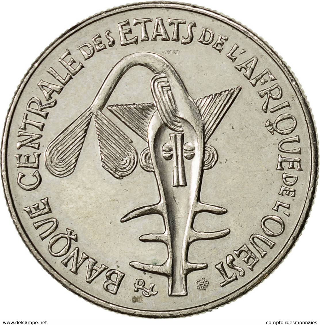Monnaie, West African States, 50 Francs, 1987, Paris, TTB+, Copper-nickel, KM:6 - Côte-d'Ivoire