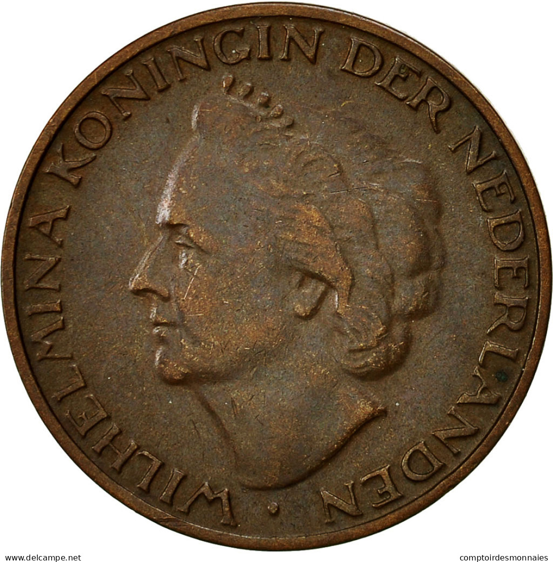 Monnaie, Pays-Bas, Wilhelmina I, 5 Cents, 1948, TTB, Bronze, KM:176 - 5 Centavos