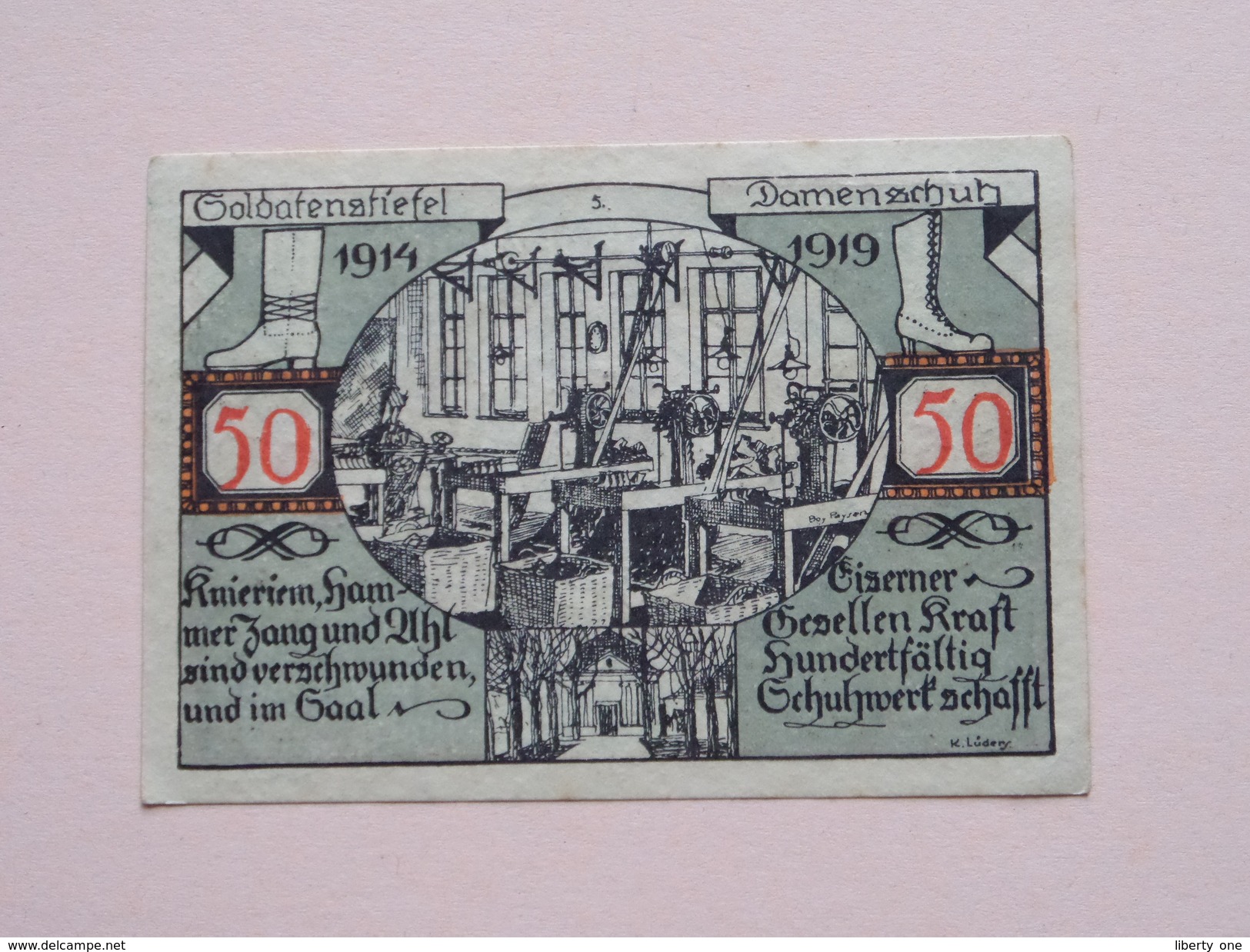 WEISSENFELS - 50 Pfennige NOTGELD - 1921 ( Details Zie Foto ) ! - [11] Emissions Locales