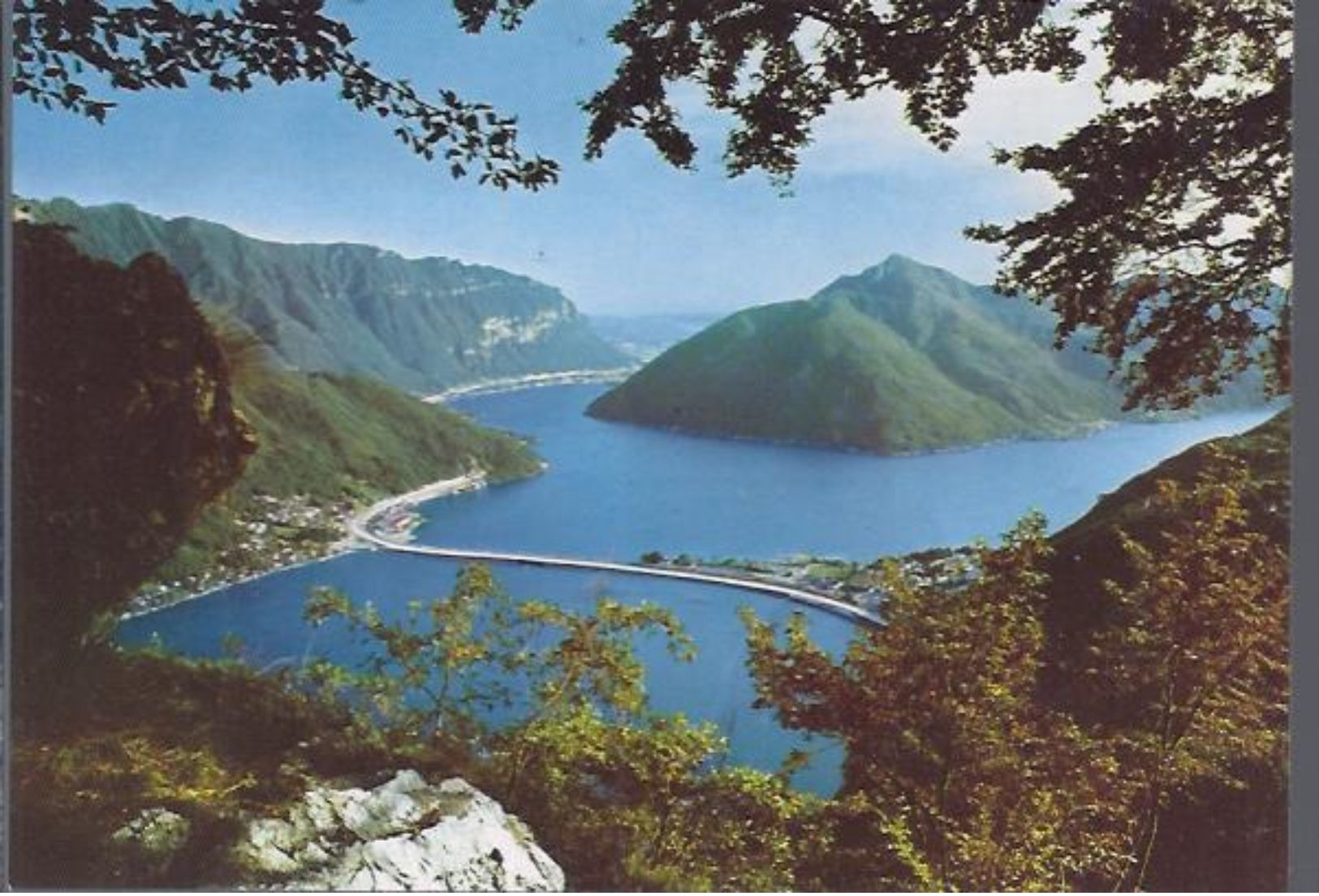 Lugano -  Brücke Bei Melide  -   **AK-93087** - Melide