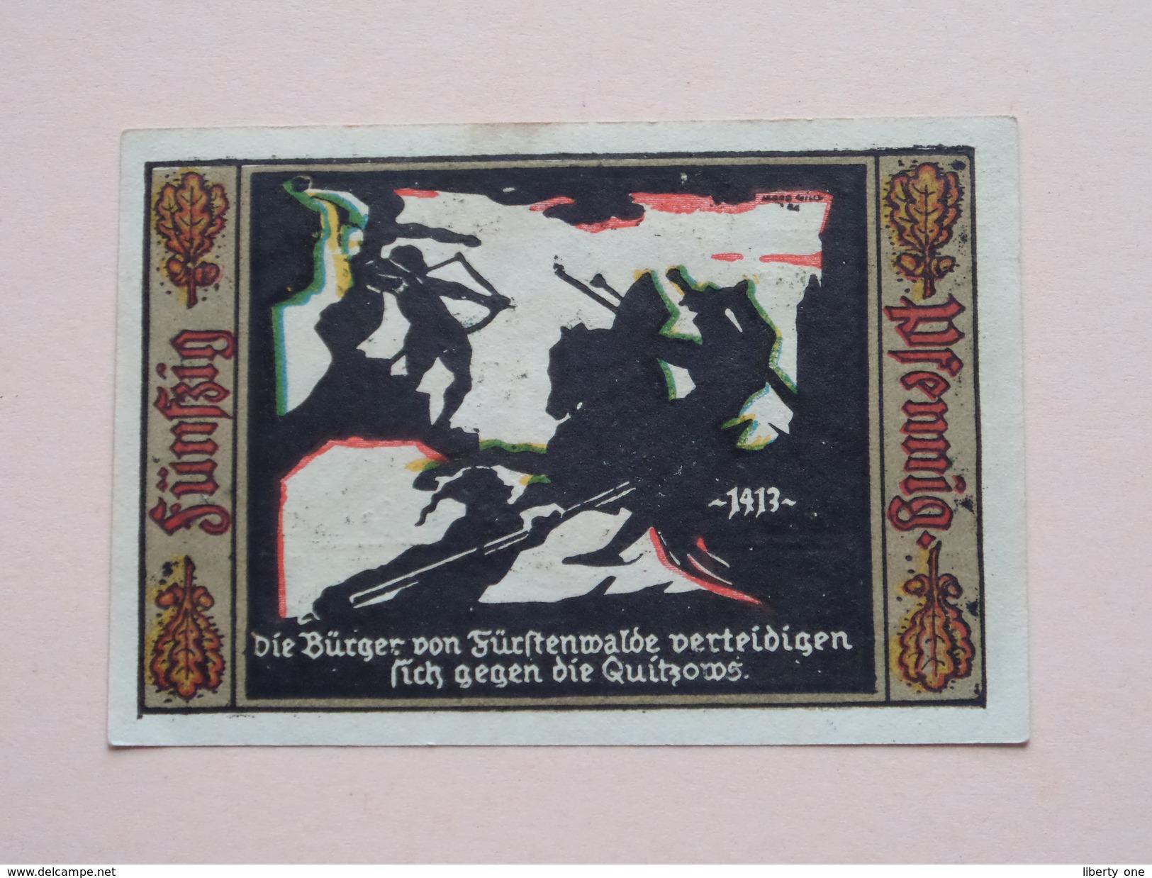 GUTSCHEIN Der STADT - SPREE - 50 Pfennige NOTGELD - 1921 - 112994 ( Details Zie Foto ) ! - [11] Local Banknote Issues