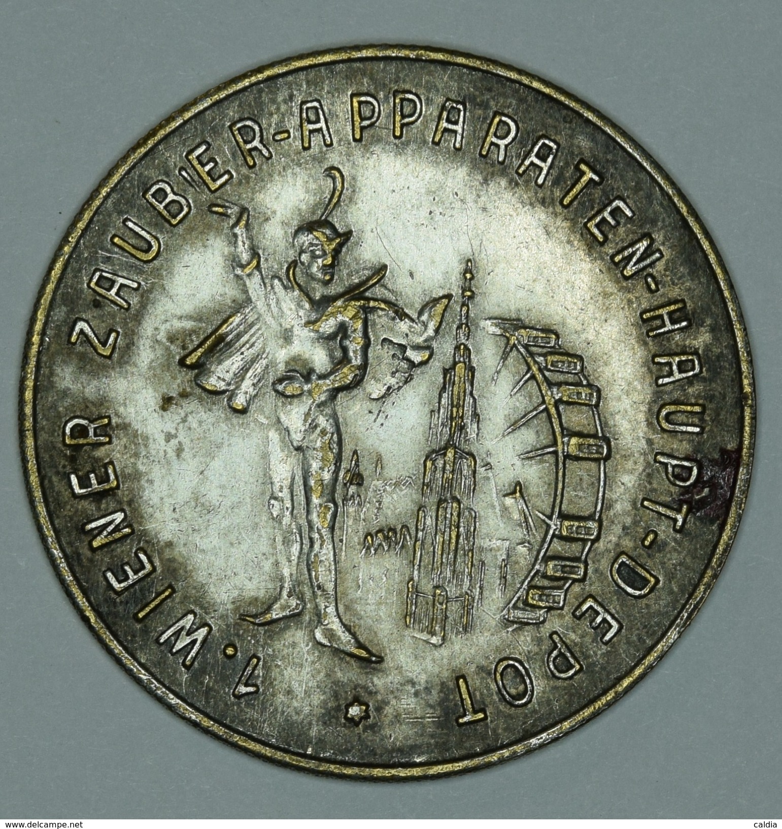 Autriche Austria Österreich 1867 " Wiener Zauber - Apparaten - Haupt - Depot "  Medal - Before 1871