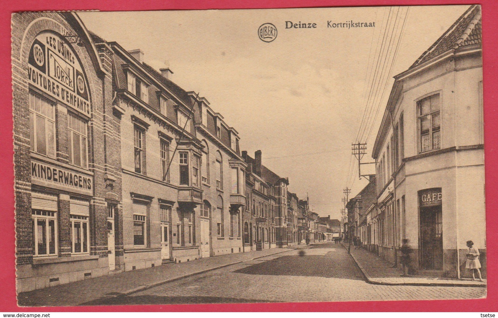 Deinze - Kortijkstraat - 1933 ( Verso Zien ) - Deinze