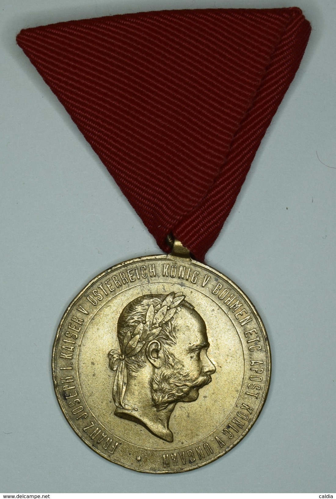 Hongrie Hungary Ungarn 3 Medals " Signum Memoriae " 1898 + " Military Medal " 1873 + " Diamond Jubilee " 1908 - Autres & Non Classés