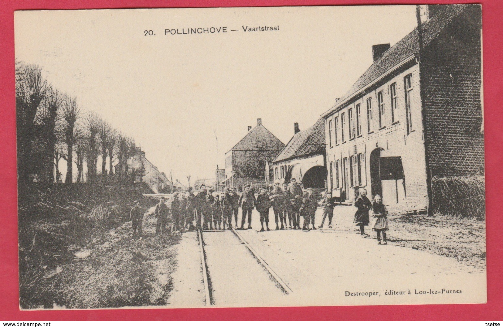 Pollinkhove - Vaarstraat ... Geanimeerd ( Verso Zien ) - Lo-Reninge