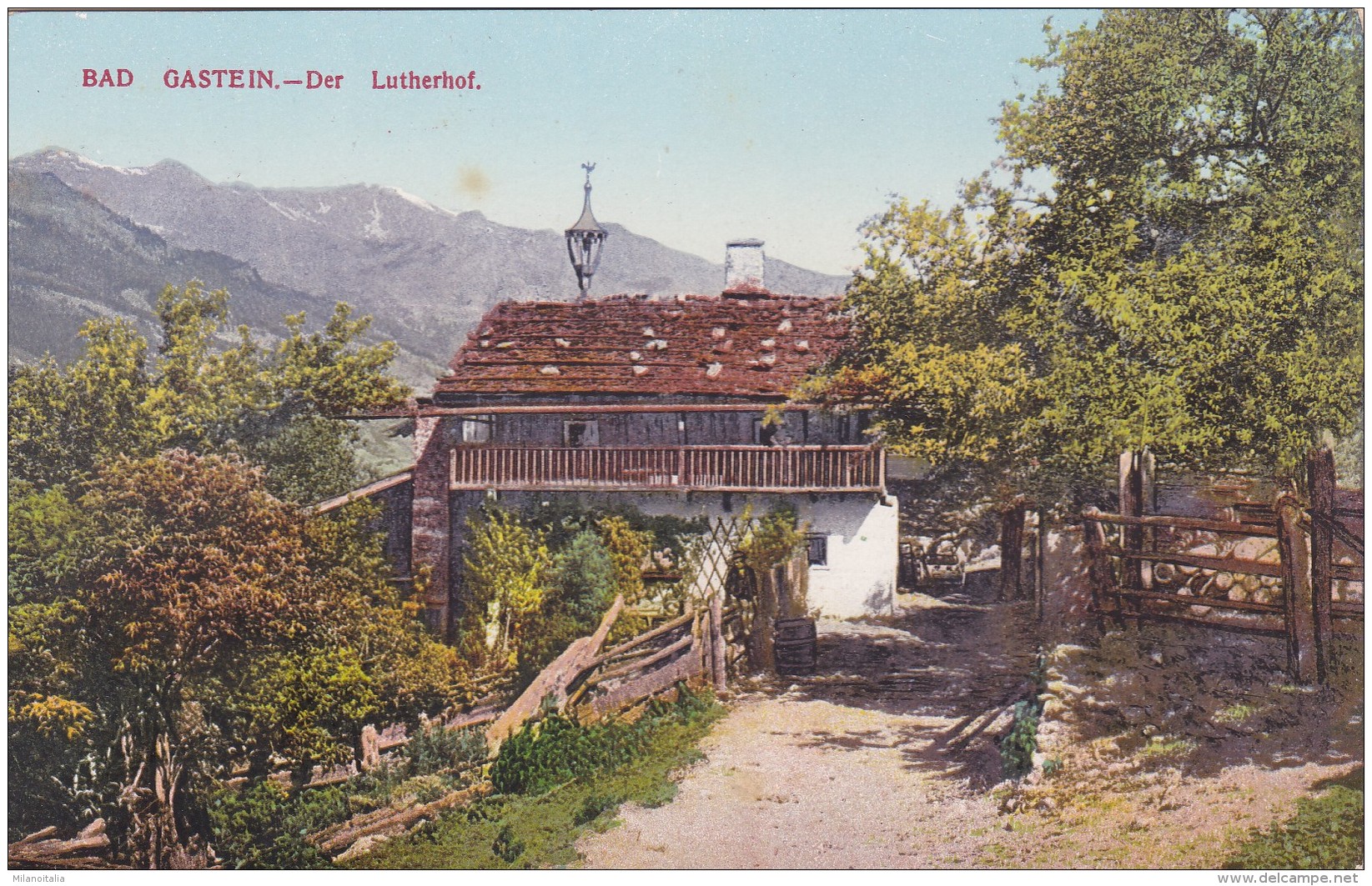 Bad Gastein - Der Lutherhof (6028) * 1914 - Bad Gastein