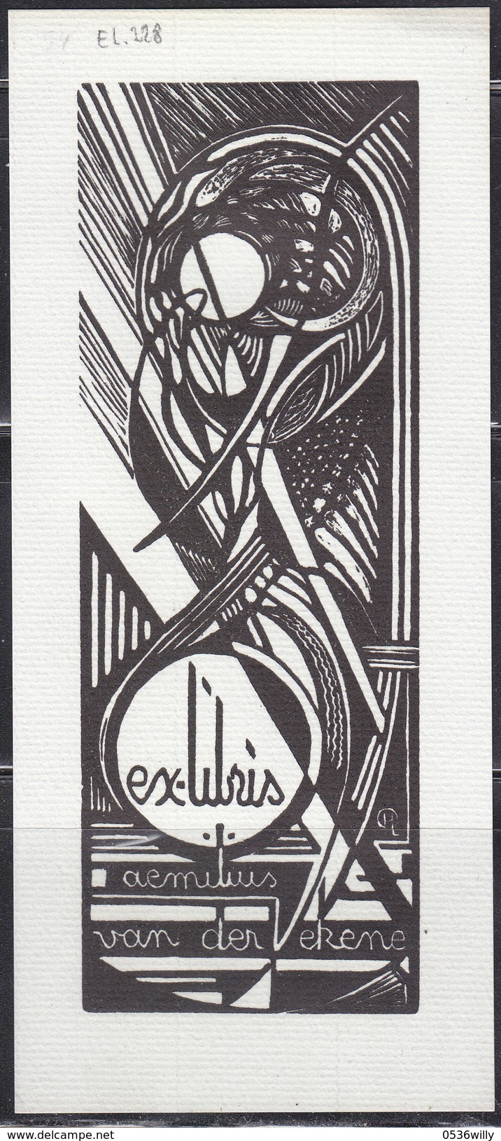 L-Luxemburg, Exlibris Für Aemilius Van Der Vekene (EL.228) - Exlibris