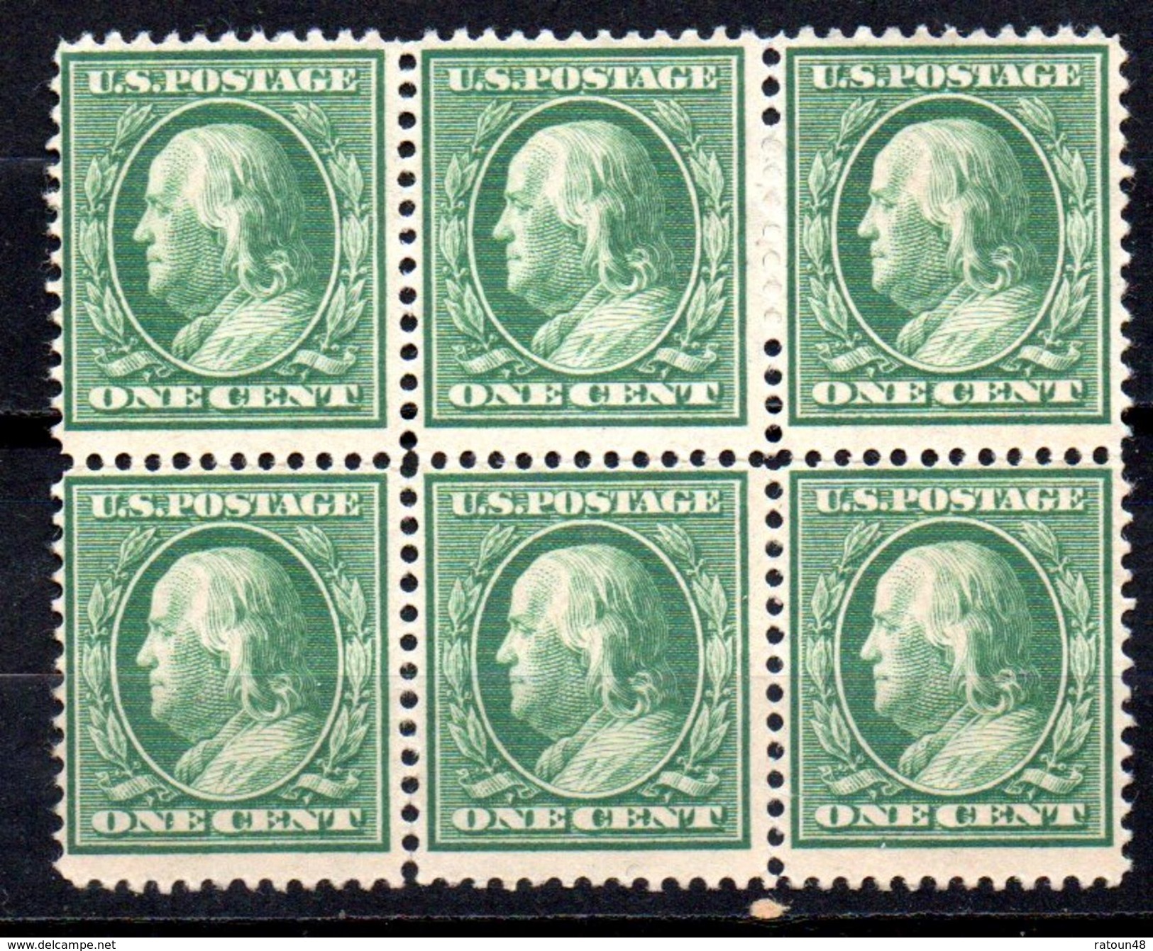 Lot Timbre N°167 Bloc De 6   - NeufSG - Etats Unis D'Amérique - Unused Stamps