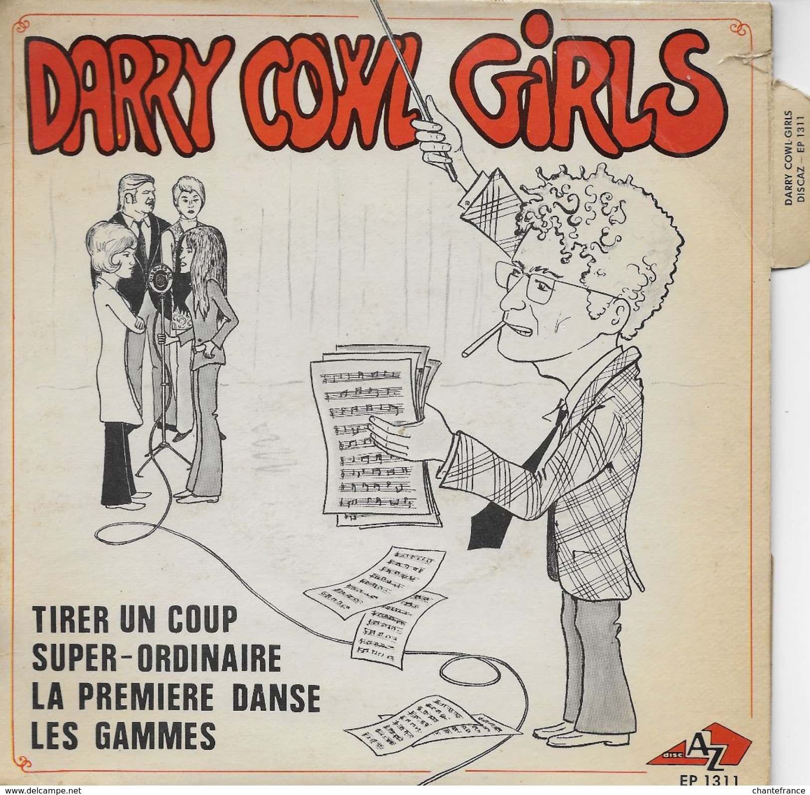 Darry Cowl Girls 45t. EP *tirer Un Coup* - Other - French Music