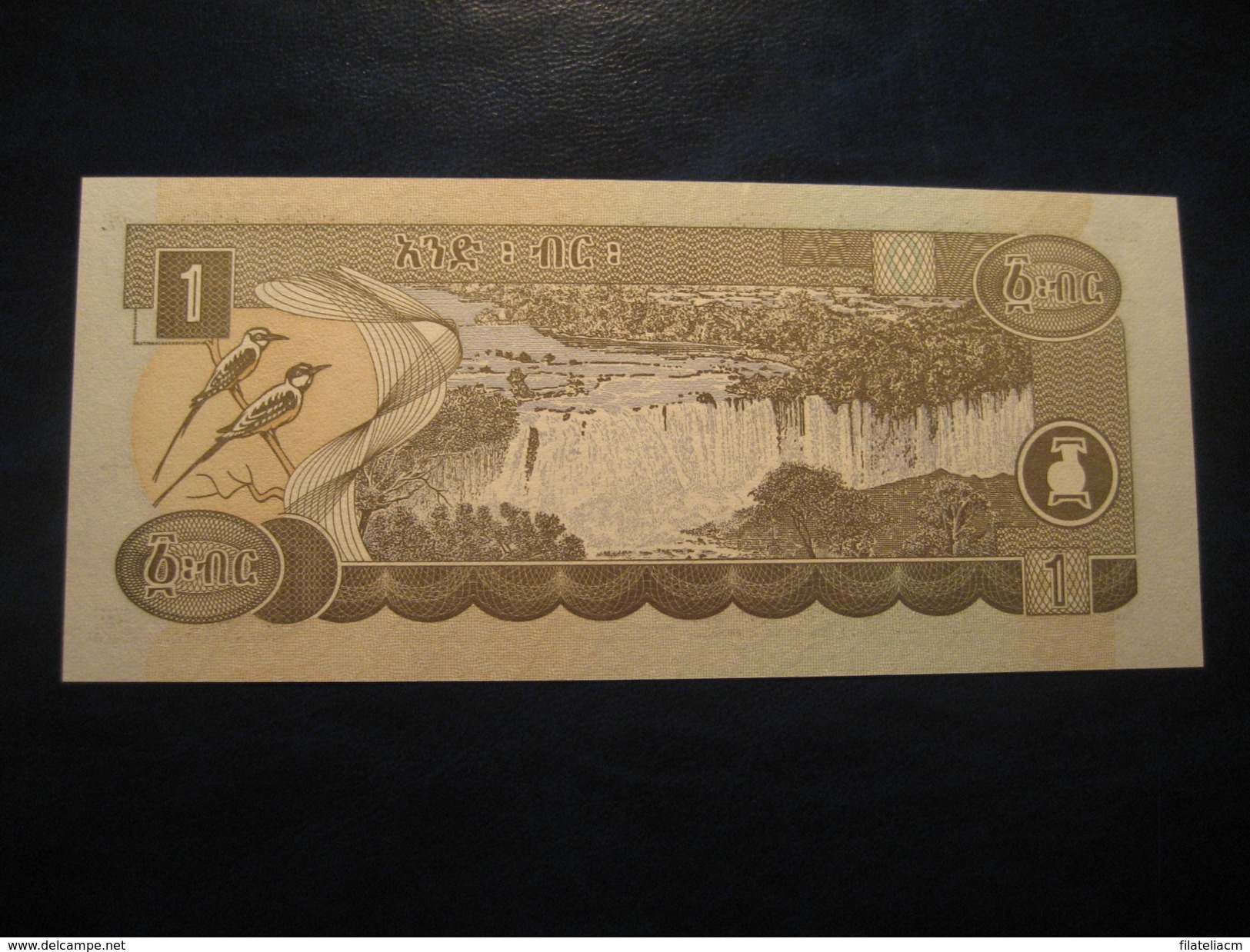 1 Birr 2008 ETHIOPIA Ethipie Unused UNC Banknote Billet Billete Falls - Ethiopie