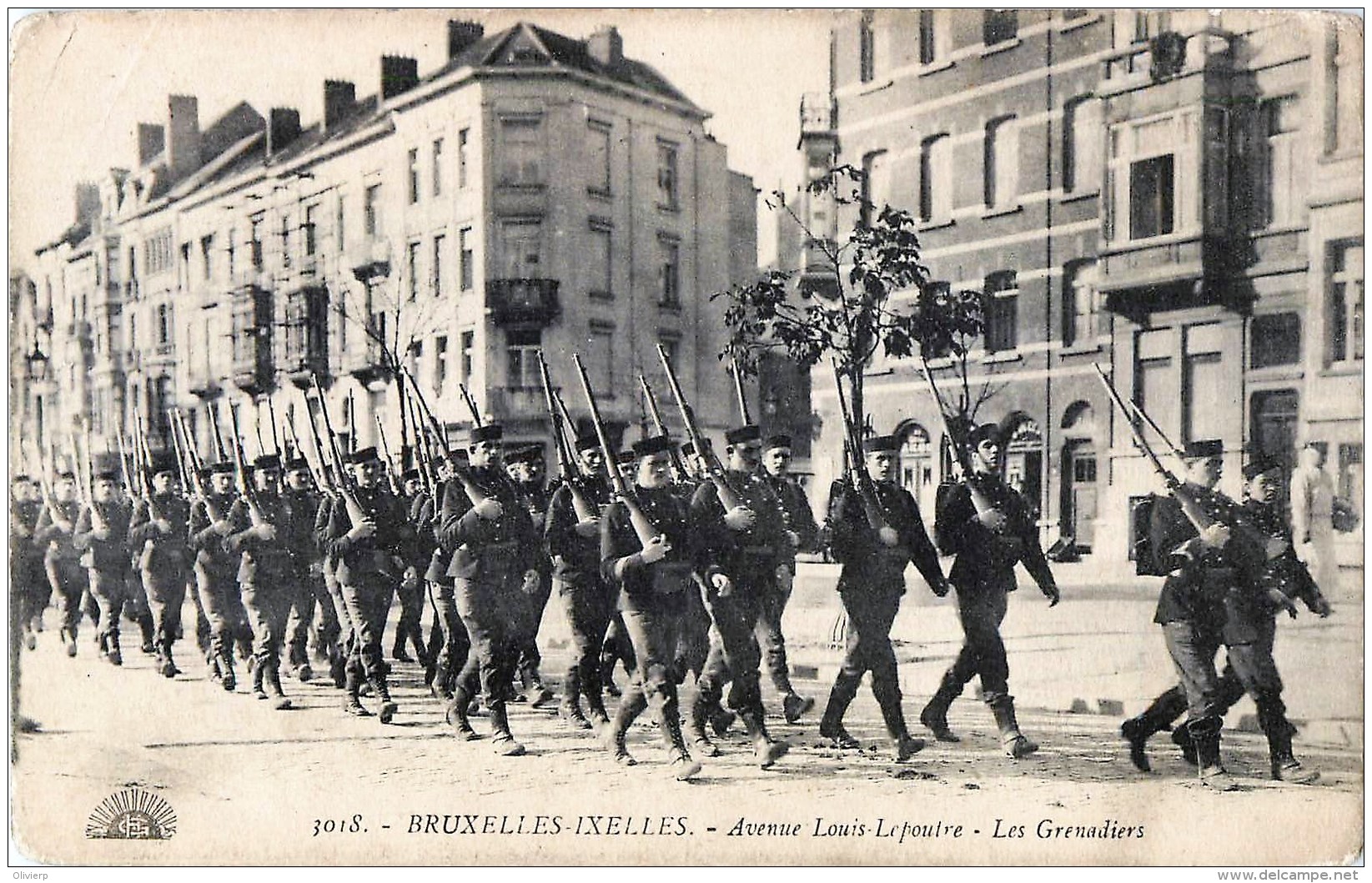 Bruxelles -Ixelles - Avenue Louis Lepoutre - Les Grenadiers - Elsene - Ixelles