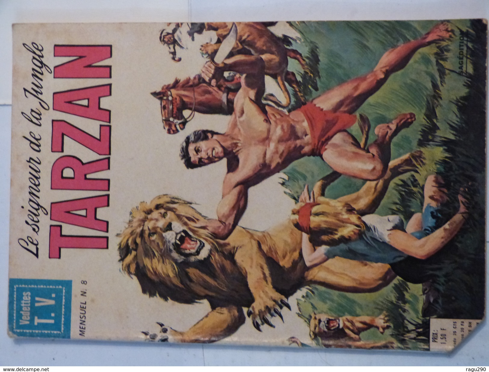 TARZAN N° 8  -   BD - Tarzan