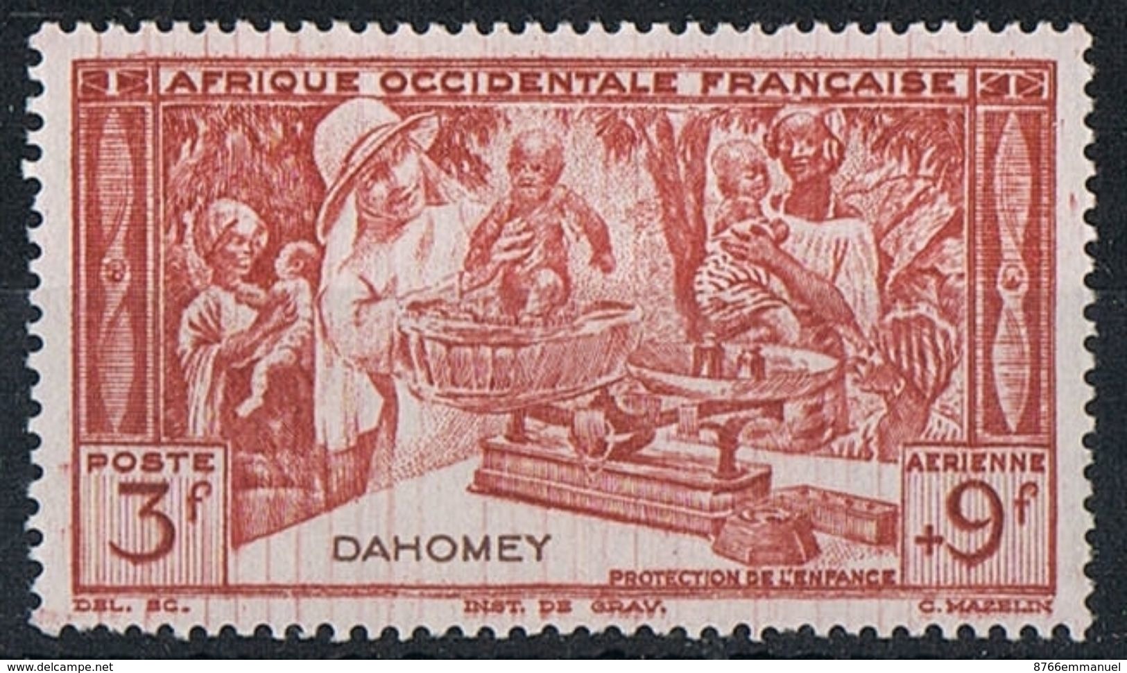 DAHOMEY AERIEN N°8 N* - Unused Stamps