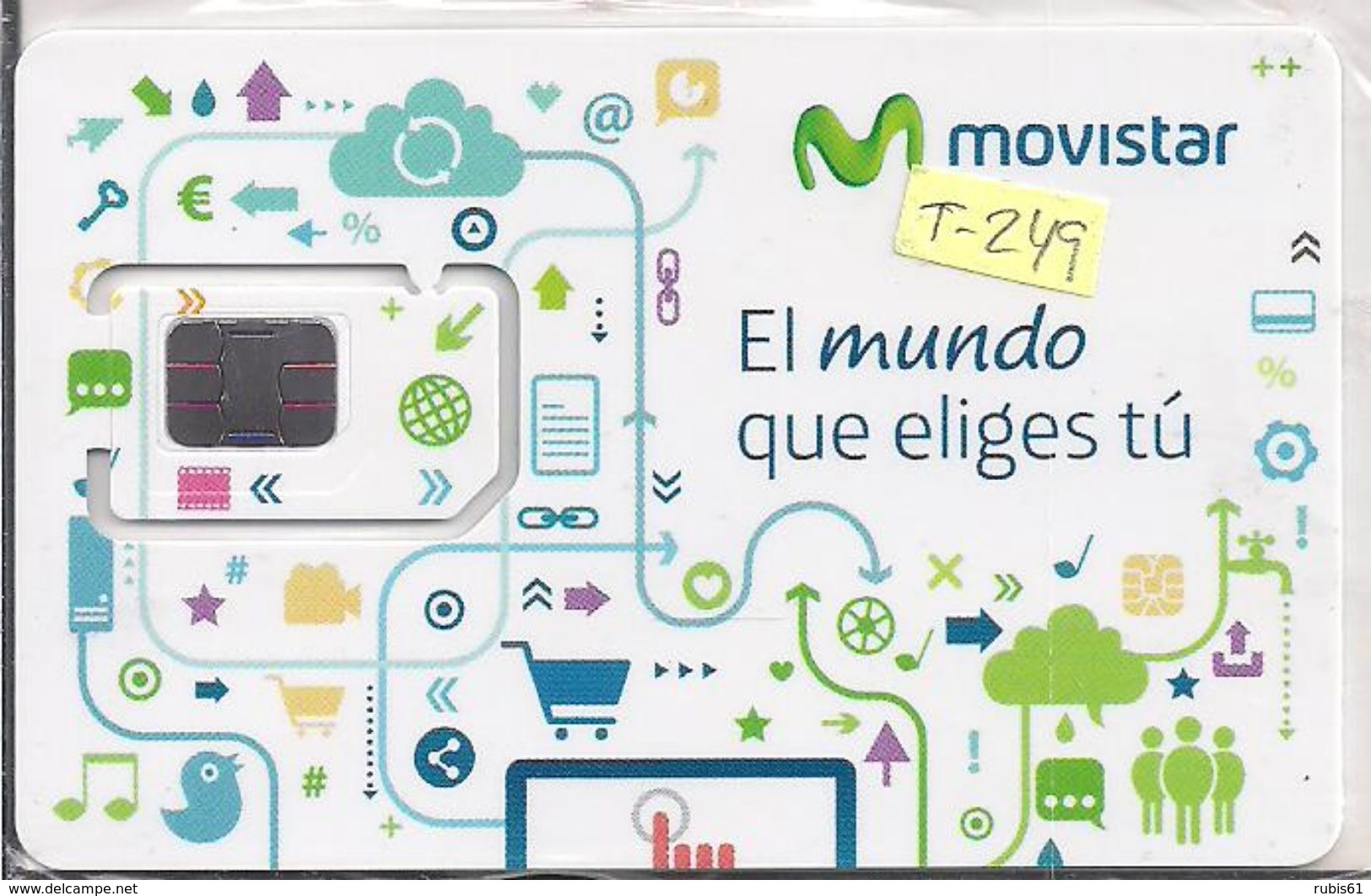 TARJETA GSM MOVISTAR - Sin Clasificación