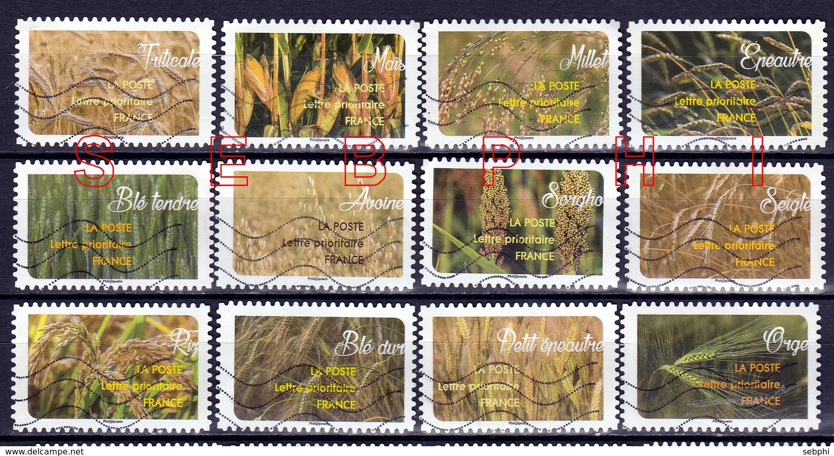 FRANCE 2017 : MOISSON DE CEREALES  / SERIE COMPLETE - Used Stamps