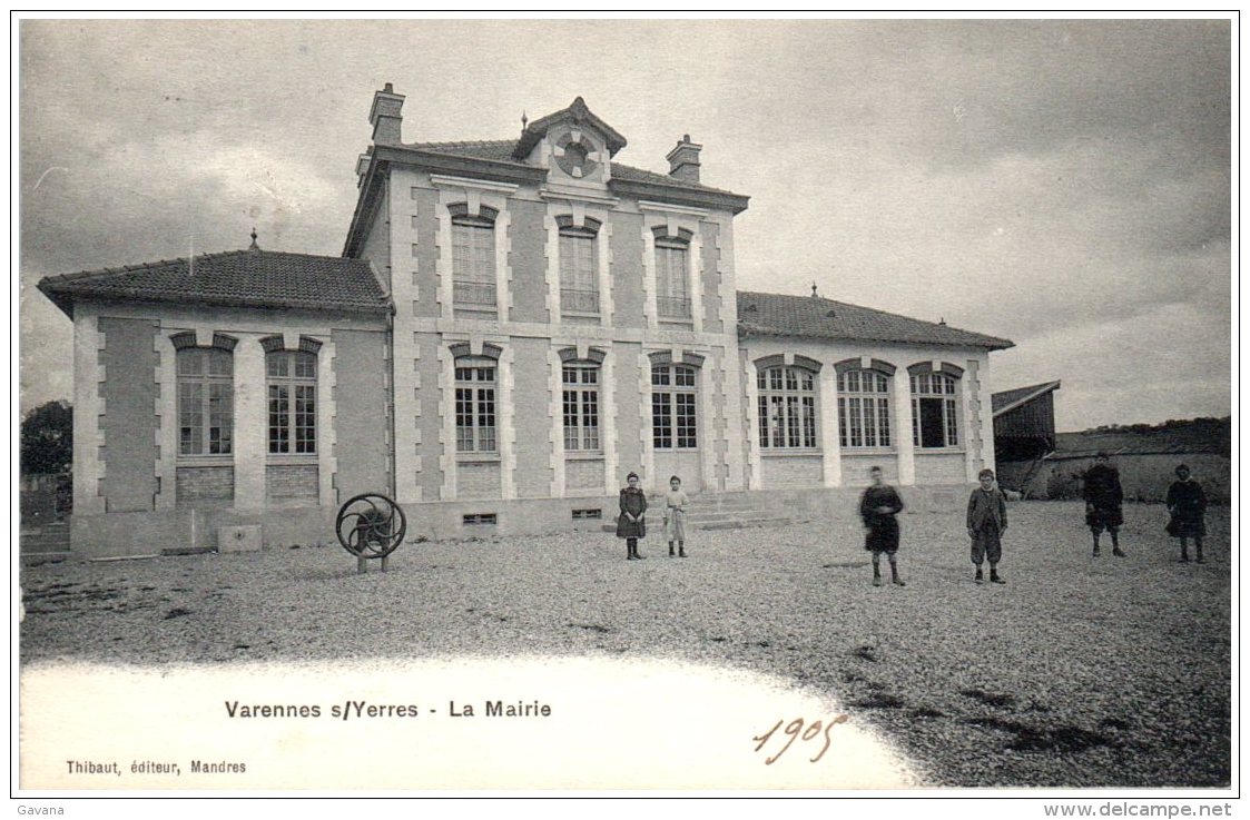 91 VARENNES-sur-YERRES - La Mairie - Otros & Sin Clasificación