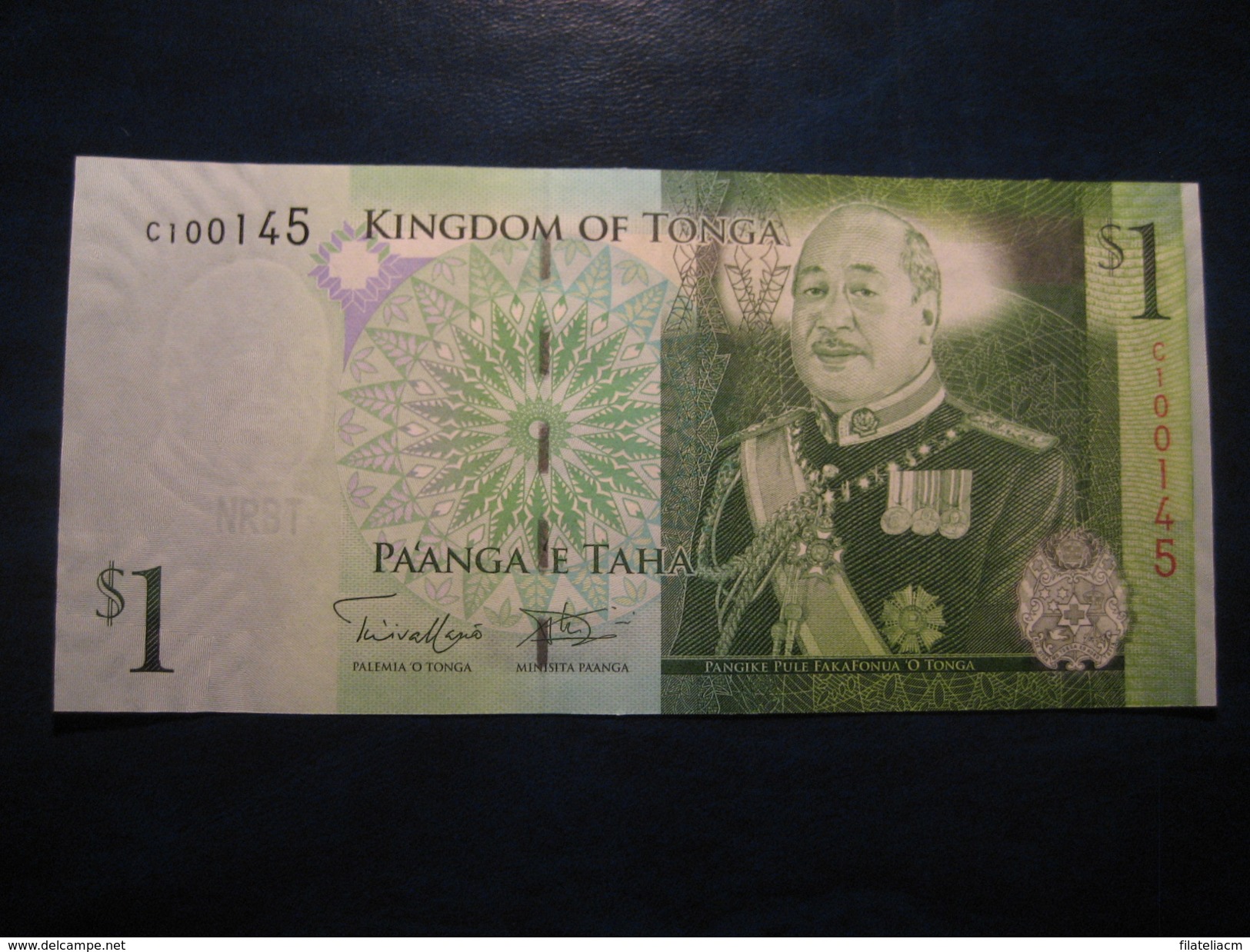 1 Pa'anga TONGA Unused UNC Banknote Billet Billete - Tonga