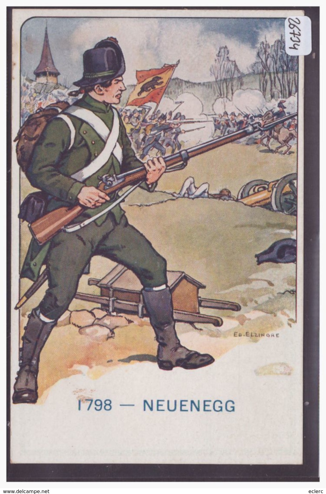 LE SOLDAT SUISSE A TRAVERS LES AGES - NEUENEGG 1798 - TB - Neuenegg