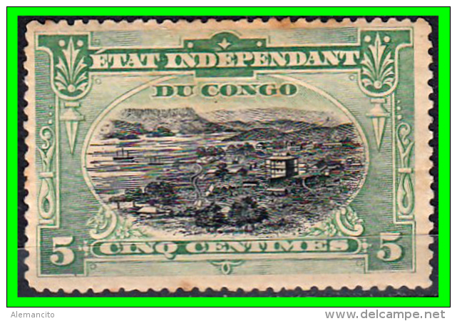 CONGO  BELGE  SELLO AÑO 1909  Port Matadi - Used