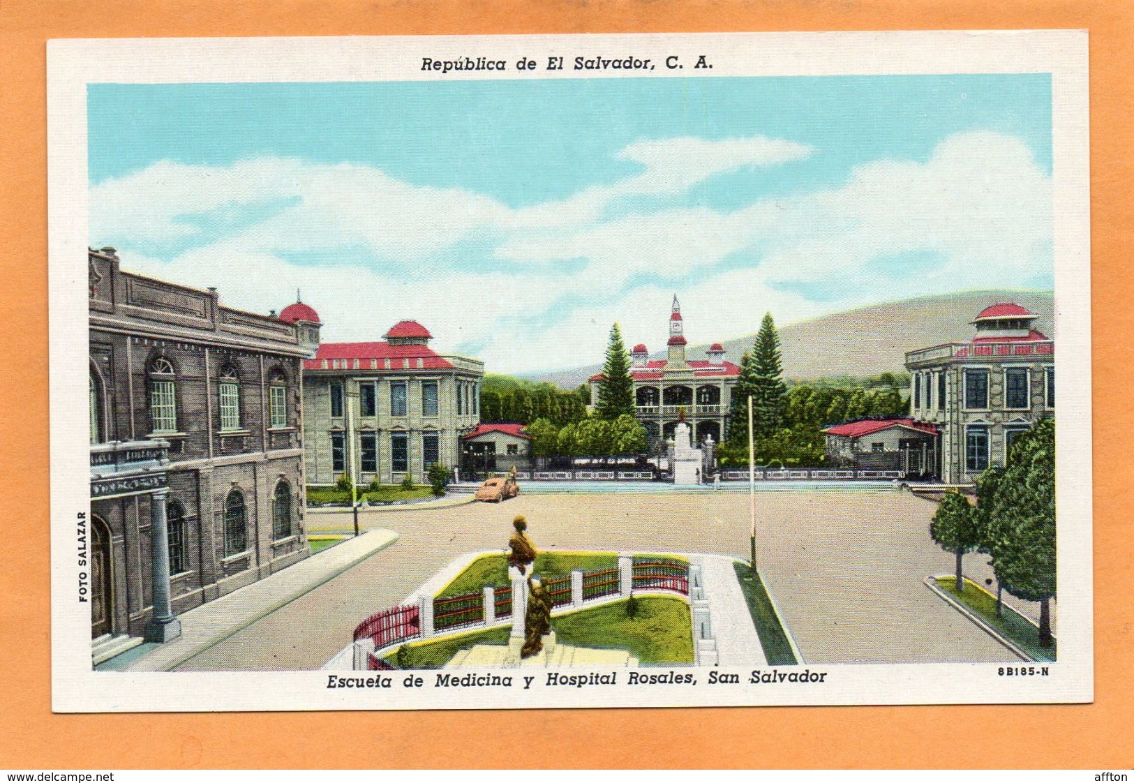 El Salvador 1940 Postcard - El Salvador