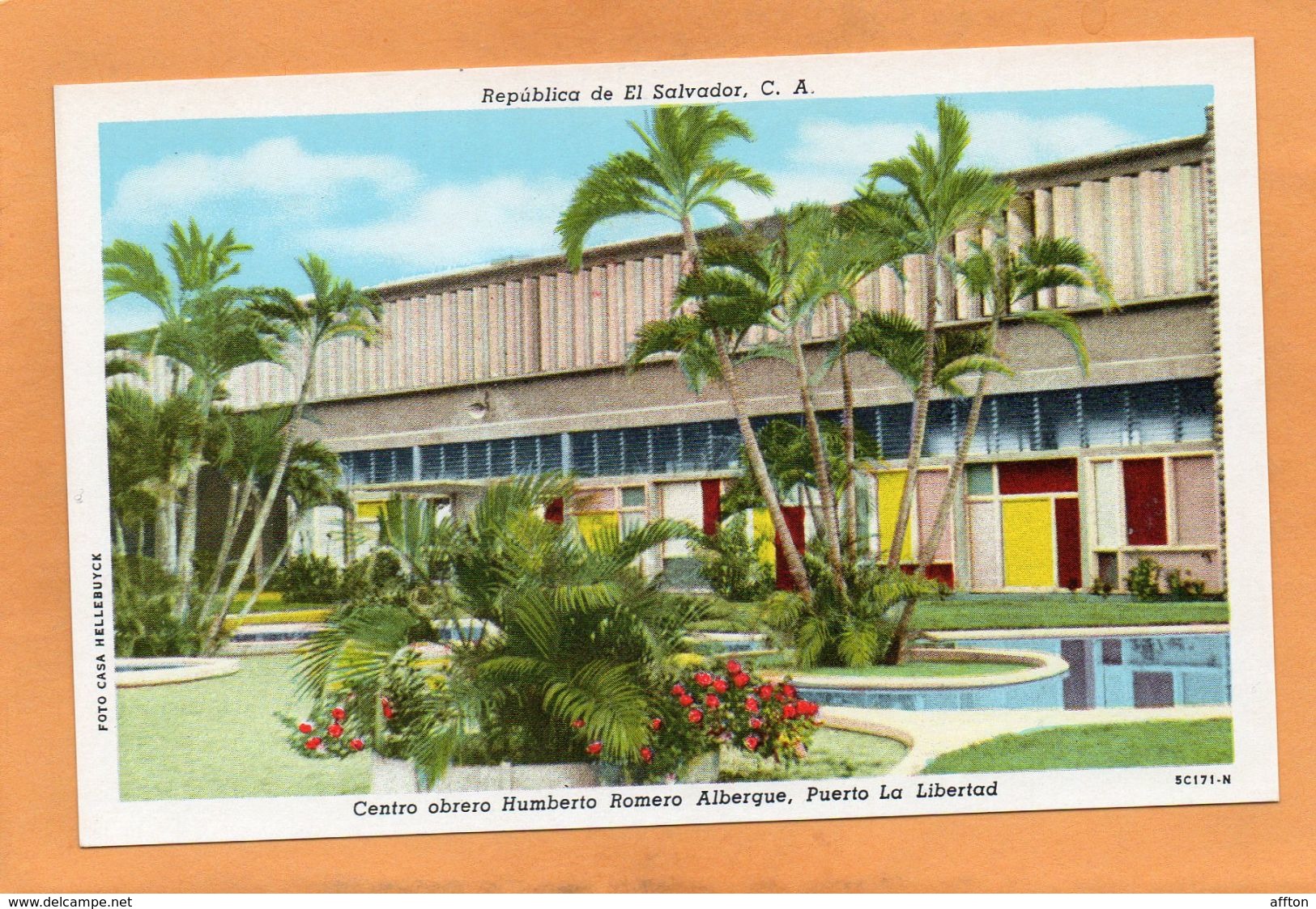 El Salvador 1940 Postcard - El Salvador