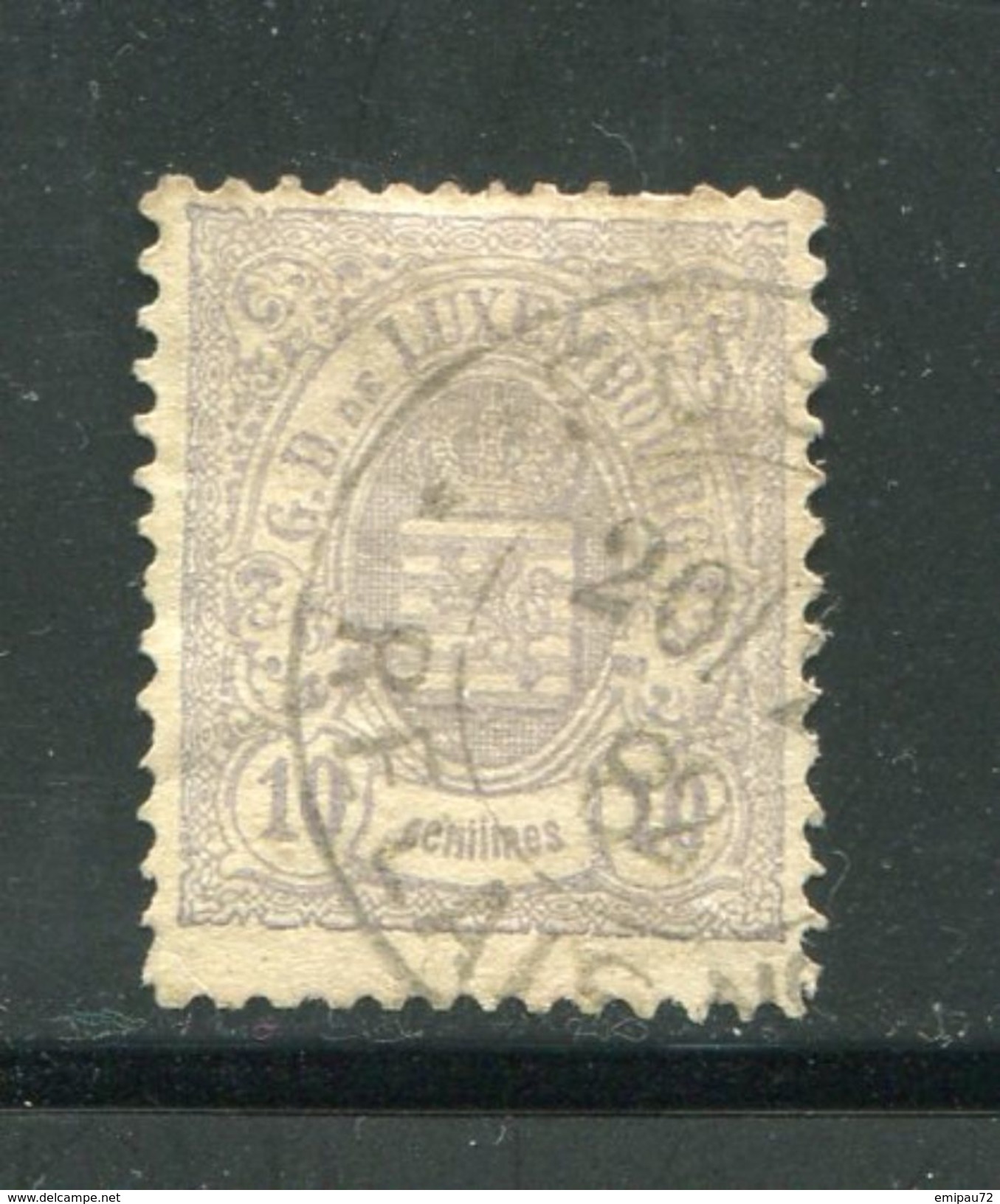 LUXEMBOURG- Y&T N°42- Oblitéré - 1859-1880 Wapenschild