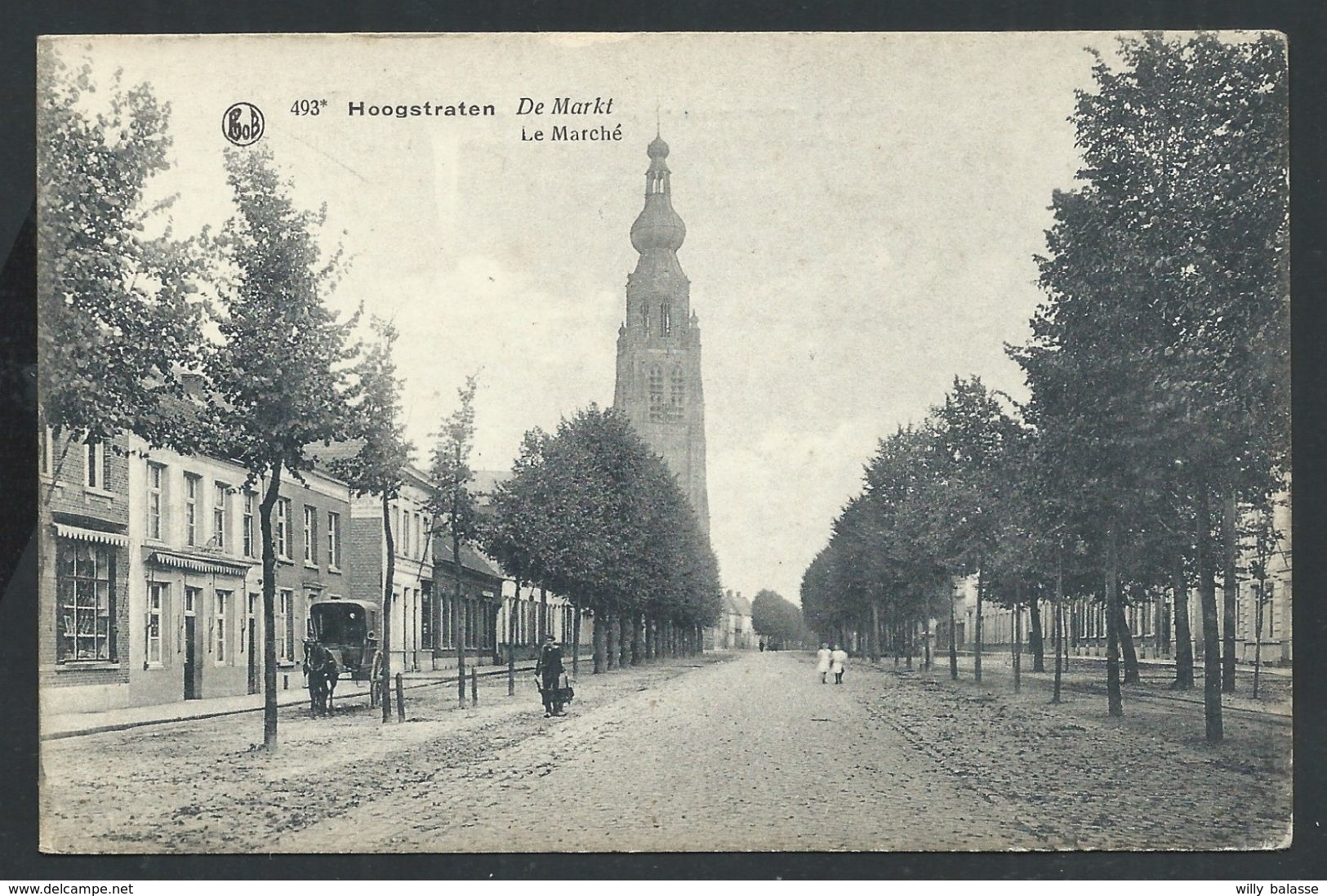 +++ CPA - HOOGSTRATEN - HOOGSTRAETEN - Le Marché - De Markt  // - Hoogstraten