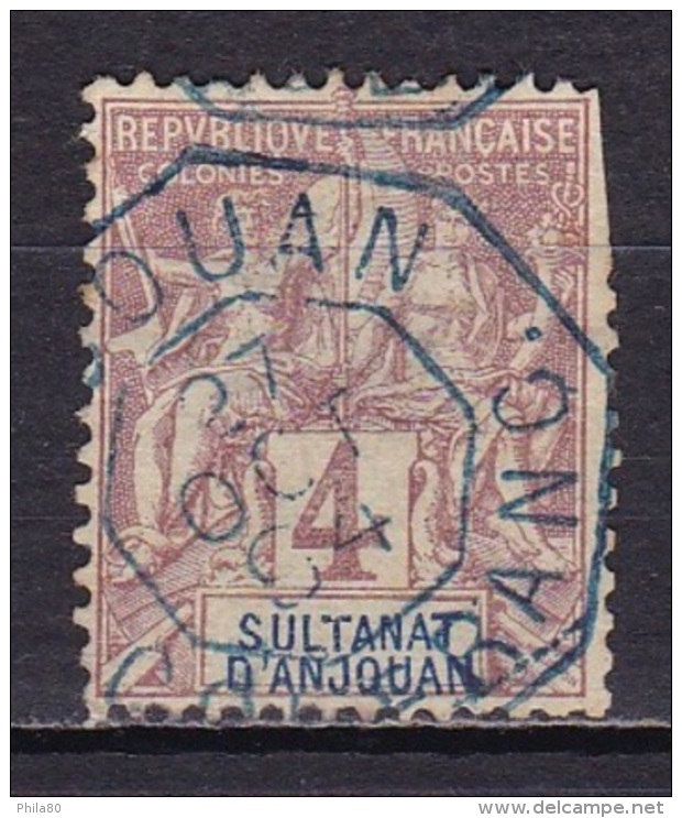 Anjouan N°3 - Used Stamps