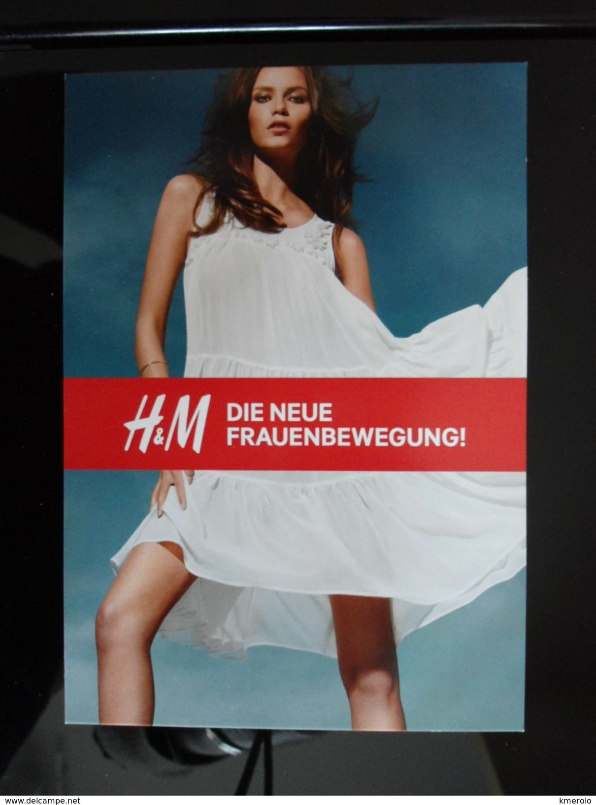 RARE H&M Fashion Carte Postale - Werbepostkarten