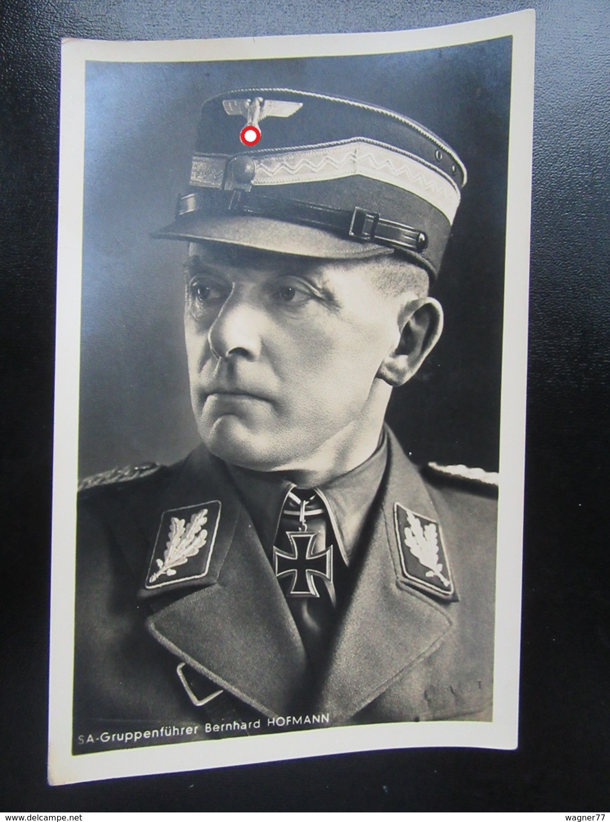 Postkarte SA Gruppenführer Hofmann - Heinrich Hoffmann - Etwas Fleckig - Erhaltung Siehe Scans - Briefe U. Dokumente