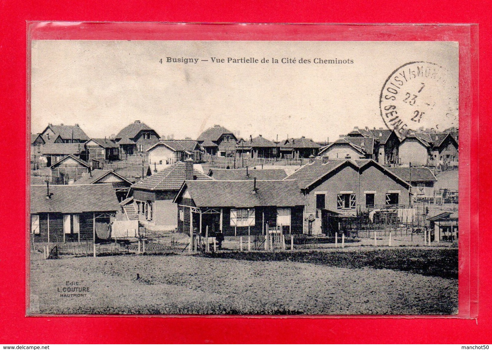 59-CPA BUSIGNY - VUE PARTIELLE DE LA CITE DES CHEMINOTS - Sonstige & Ohne Zuordnung